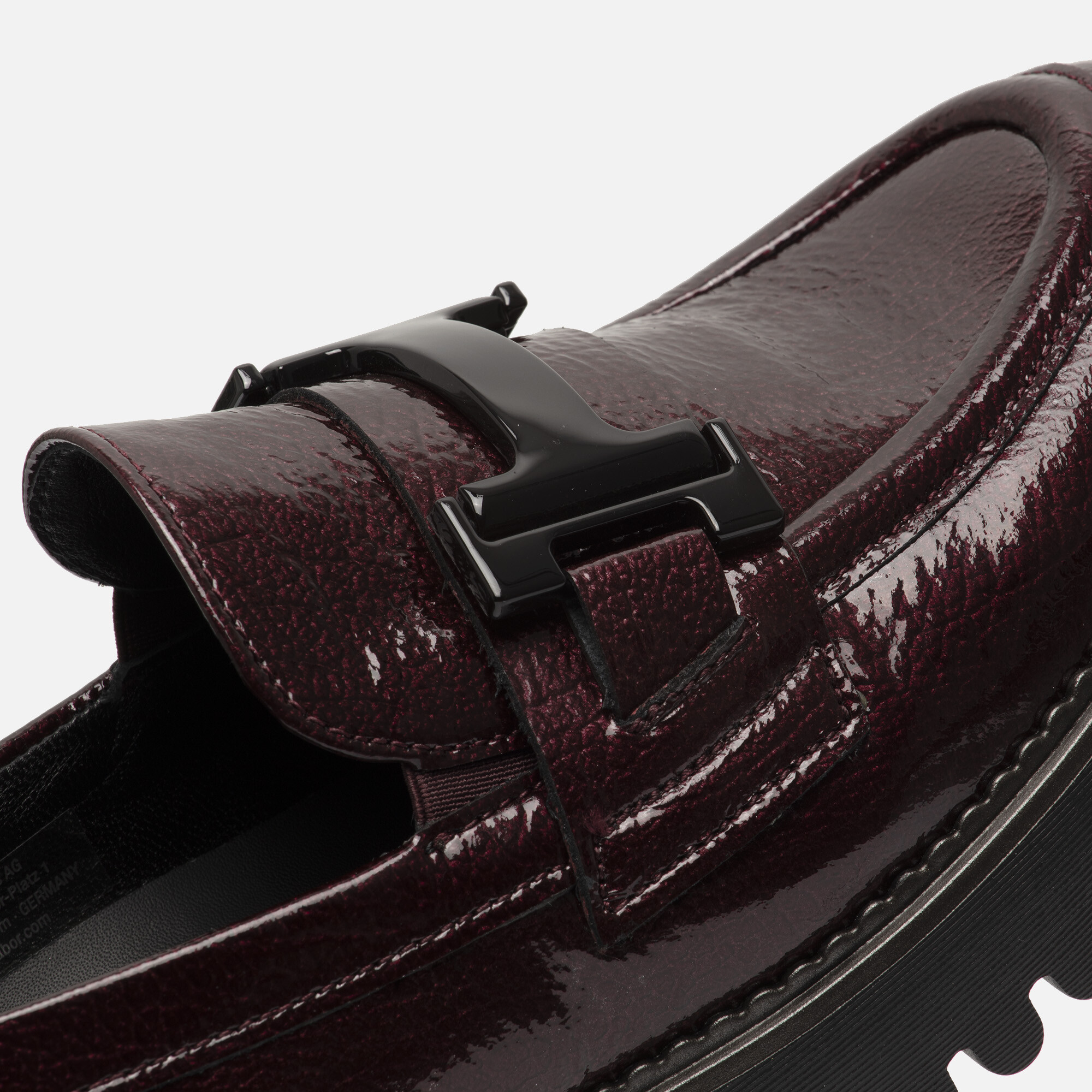 Gabor Loafers rood Lak afbeelding 4