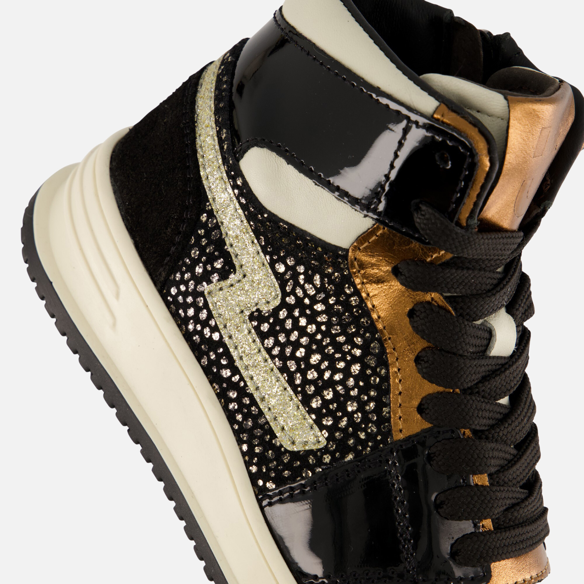 Muyters Sneakers zwart Leer afbeelding 4