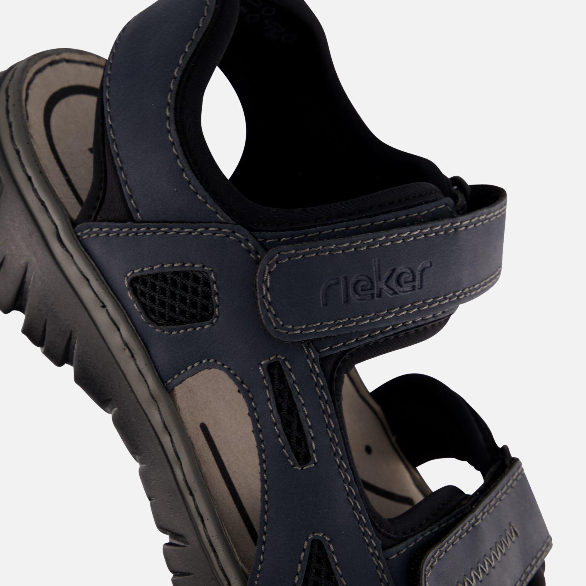 Rieker Balti Sandalen blauw Leer afbeelding 4