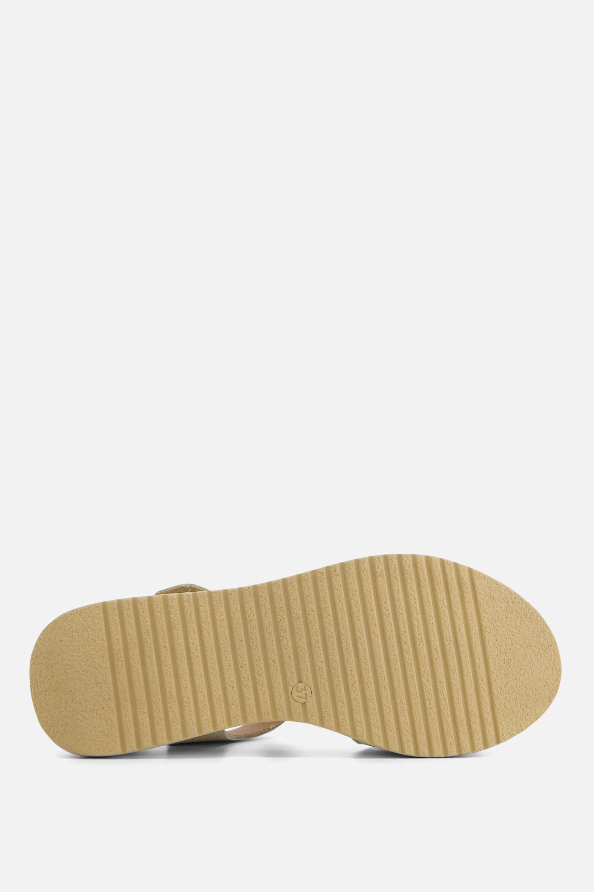 Oh My Sandals Sandalen wit Leer afbeelding 2