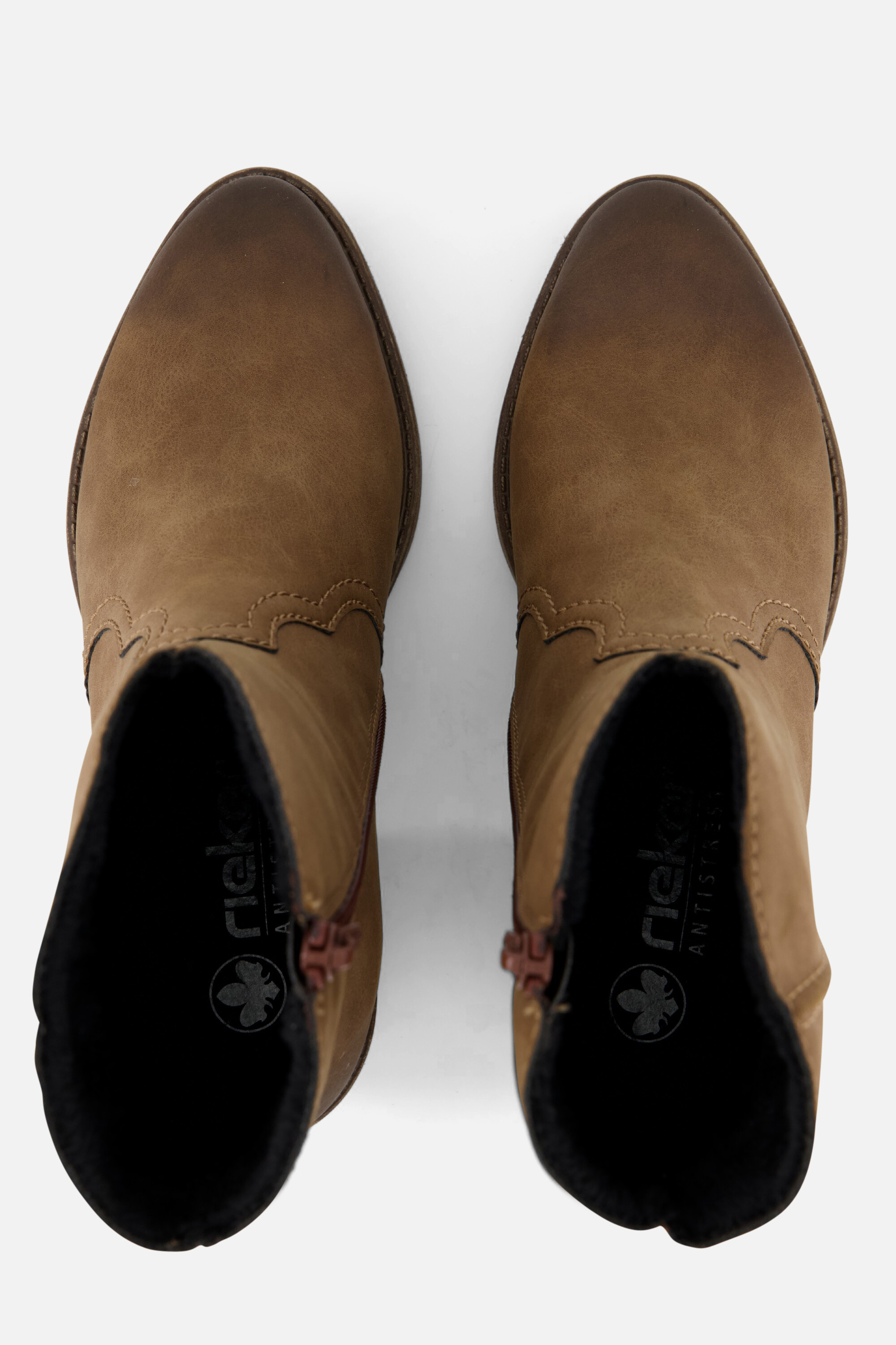 Rieker Cowboylaarzen cognac Nubuck afbeelding 2
