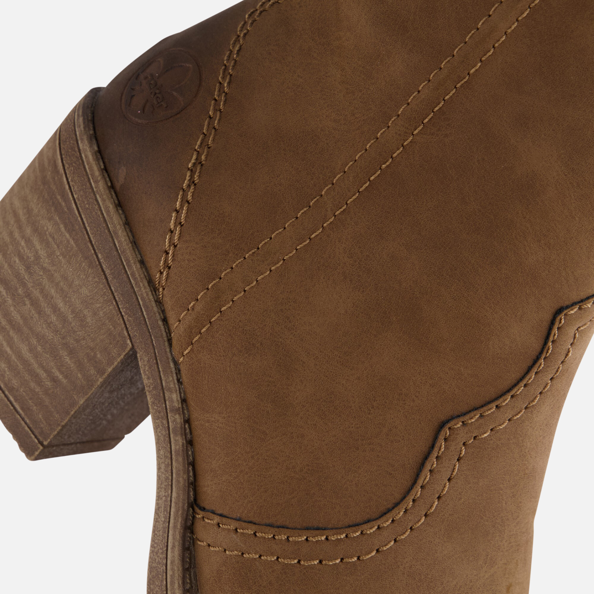 Rieker Cowboylaarzen cognac Nubuck afbeelding 4