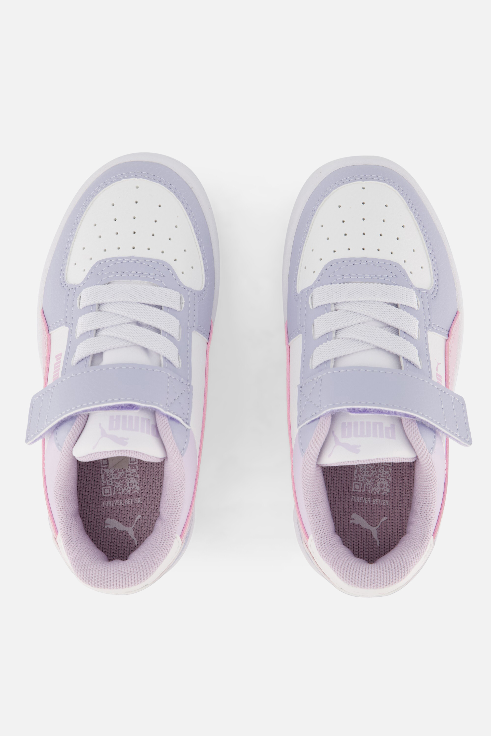 Puma Caven 2.0 Block Sneakers lila Imitatieleer afbeelding 2