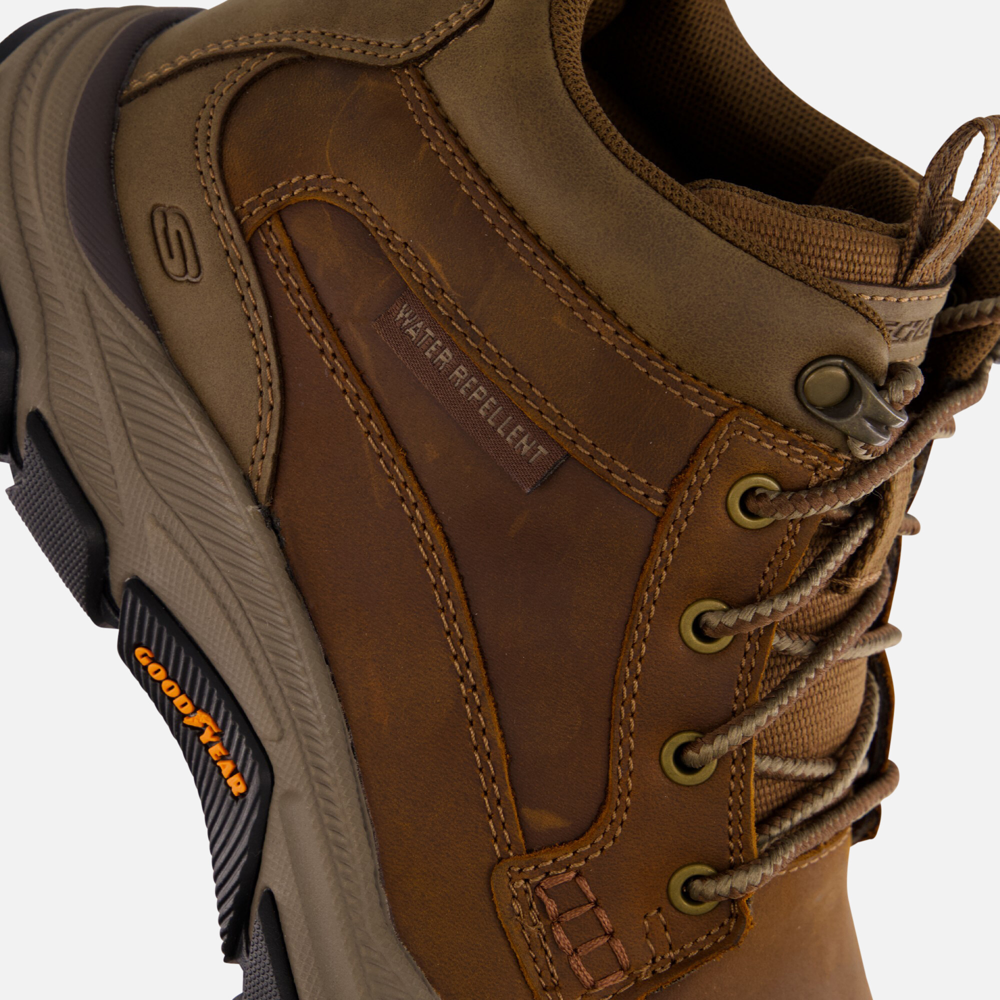 Skechers Respected Boswell Veterschoenen bruin afbeelding 4