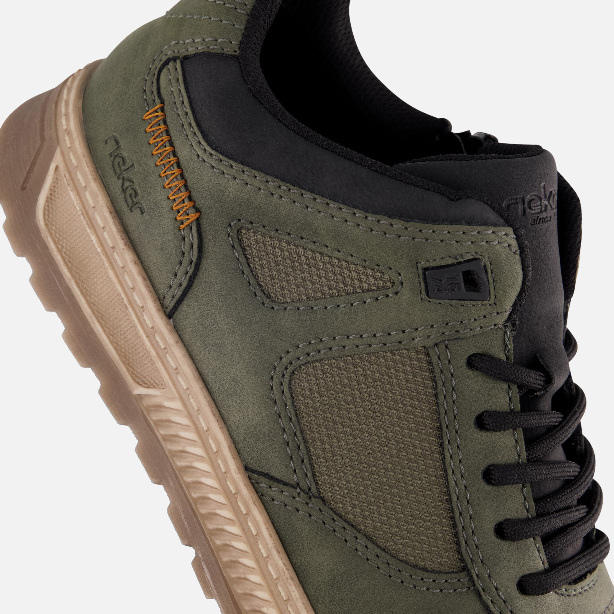 Rieker Sneakers groen Synthetisch afbeelding 4