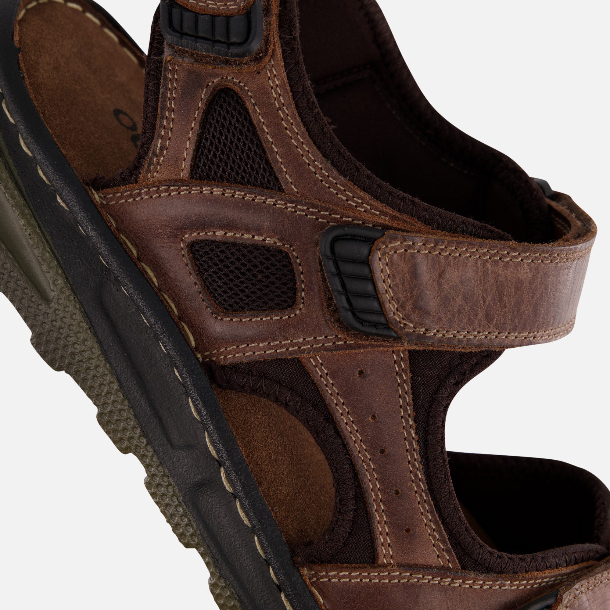 Outfielder Sandalen bruin Leer afbeelding 3