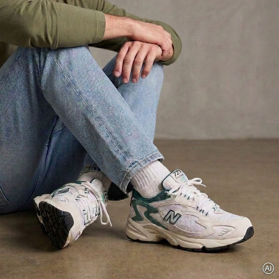 New Balance New Balance 725 Sneakers wit