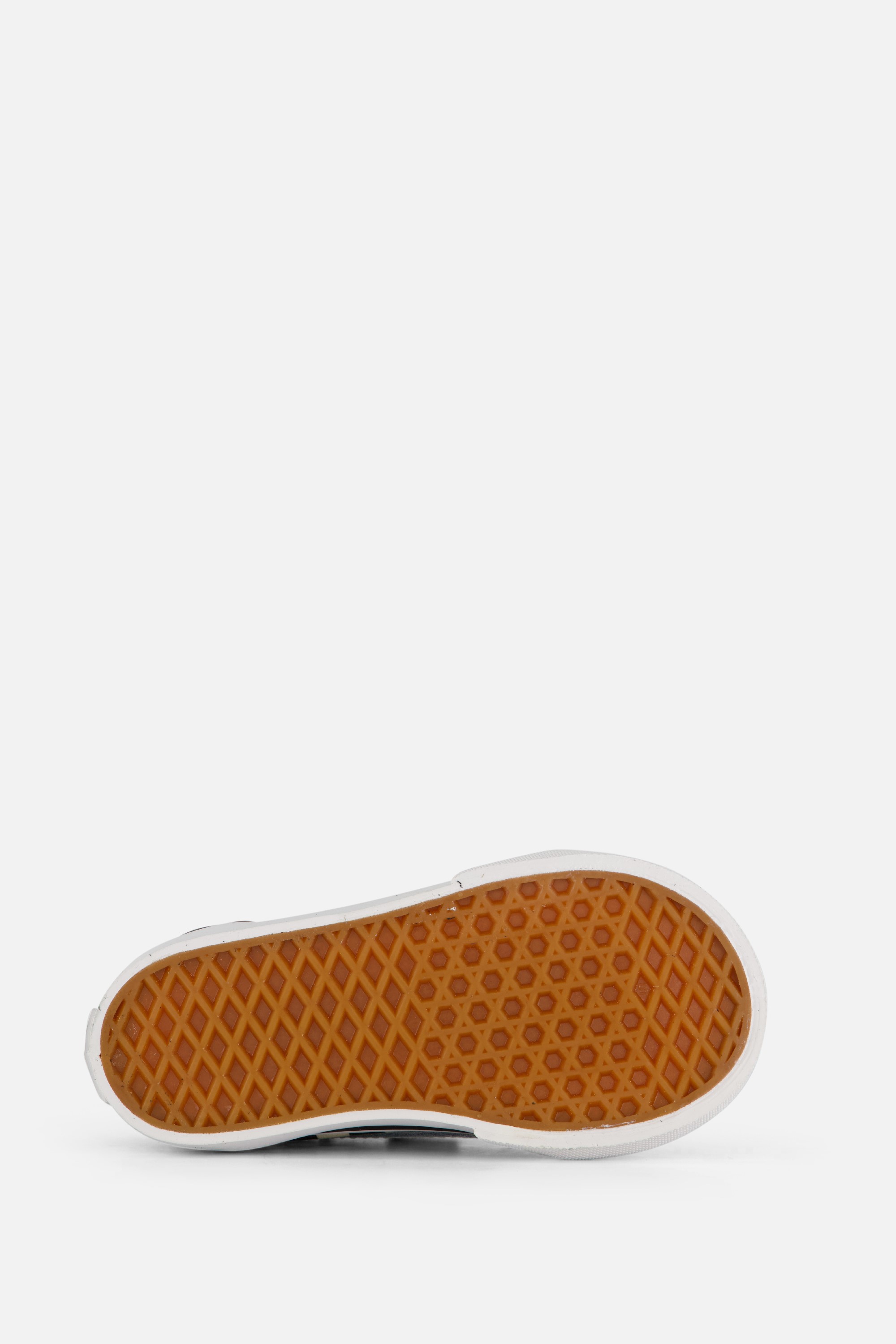 Vans Old Skool V Checkerboard Sneakers zwart Leer afbeelding 3