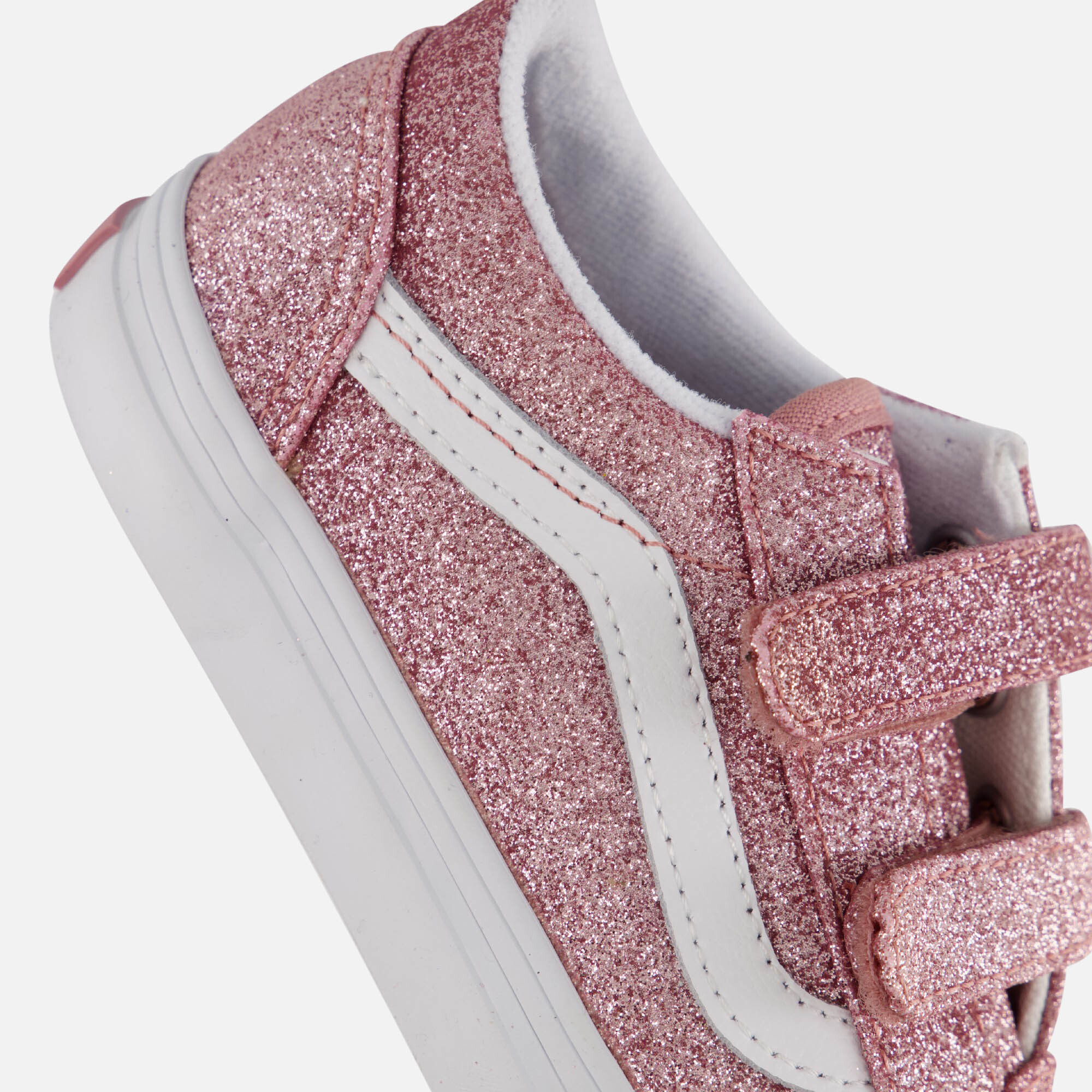 Vans Old Skool V Glitter Sneakers roze afbeelding 4