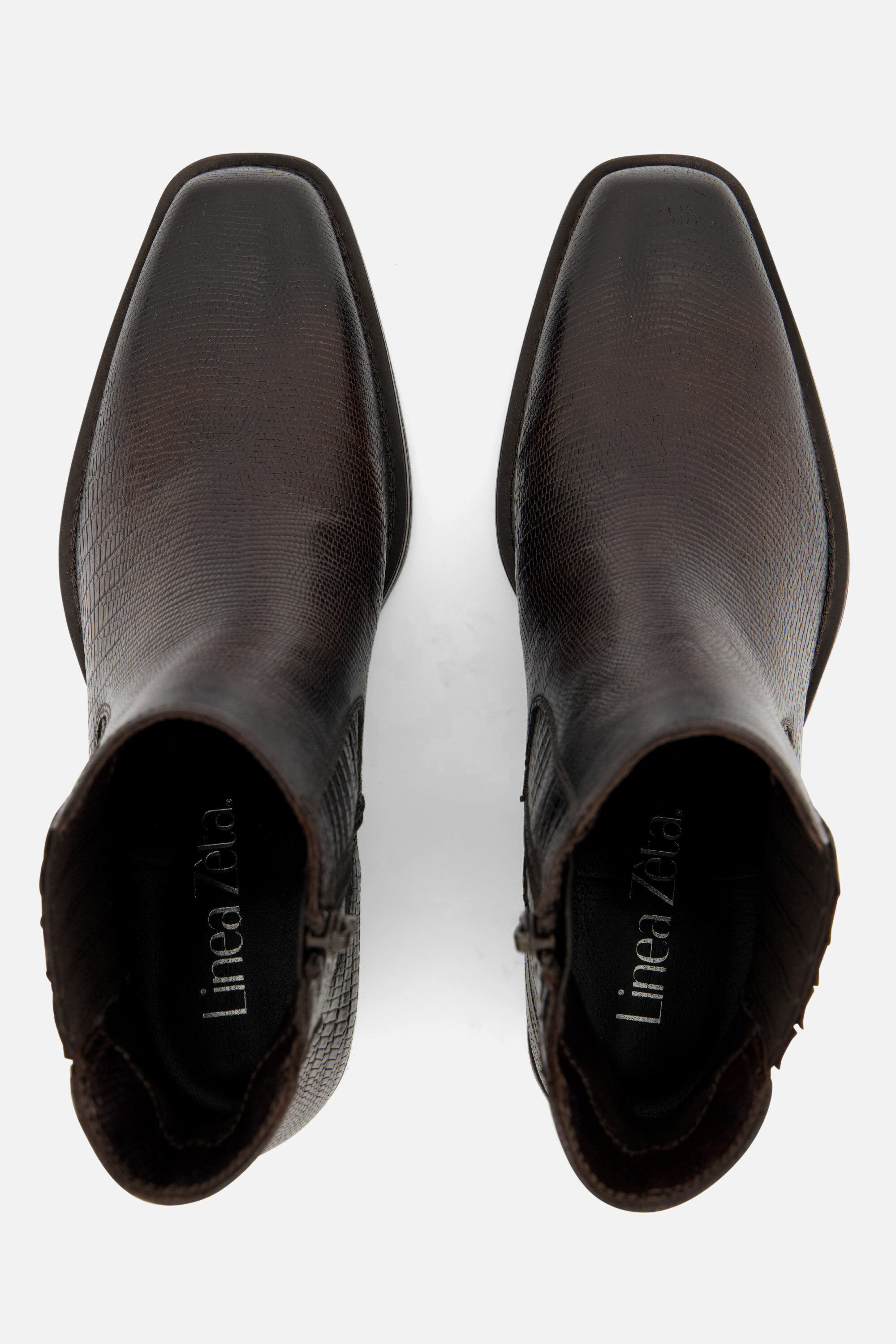 Linea Zeta Cowboylaarzen bruin Leer afbeelding 2