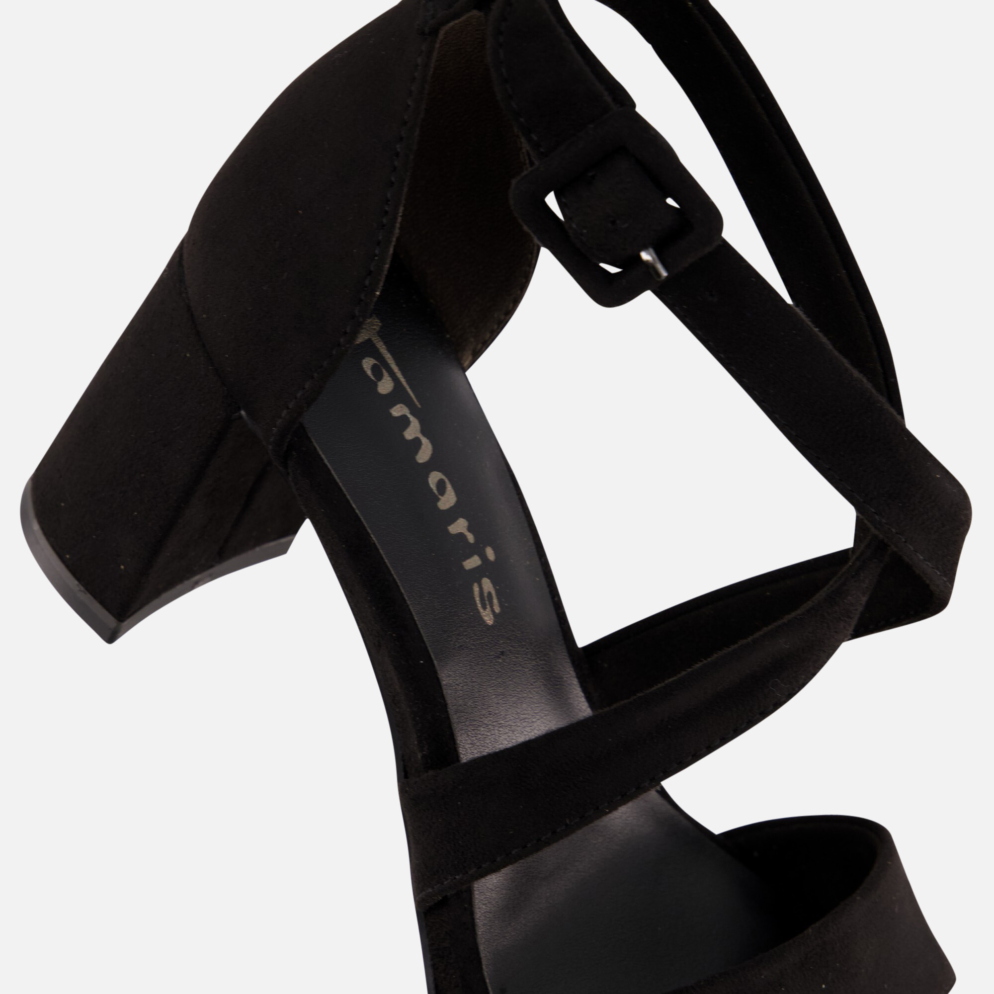 Tamaris Sandalen zwart Textiel afbeelding 4