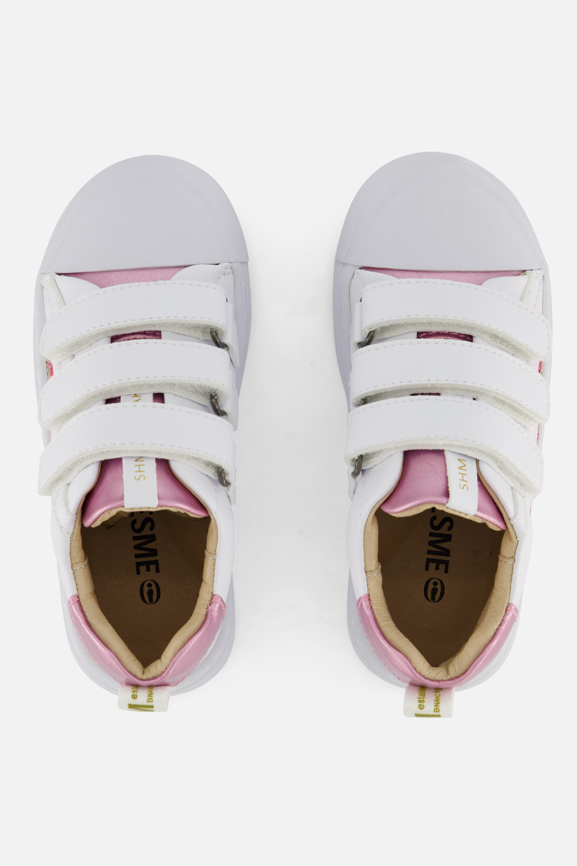 Shoesme Vlinder Sneakers wit Leer afbeelding 2