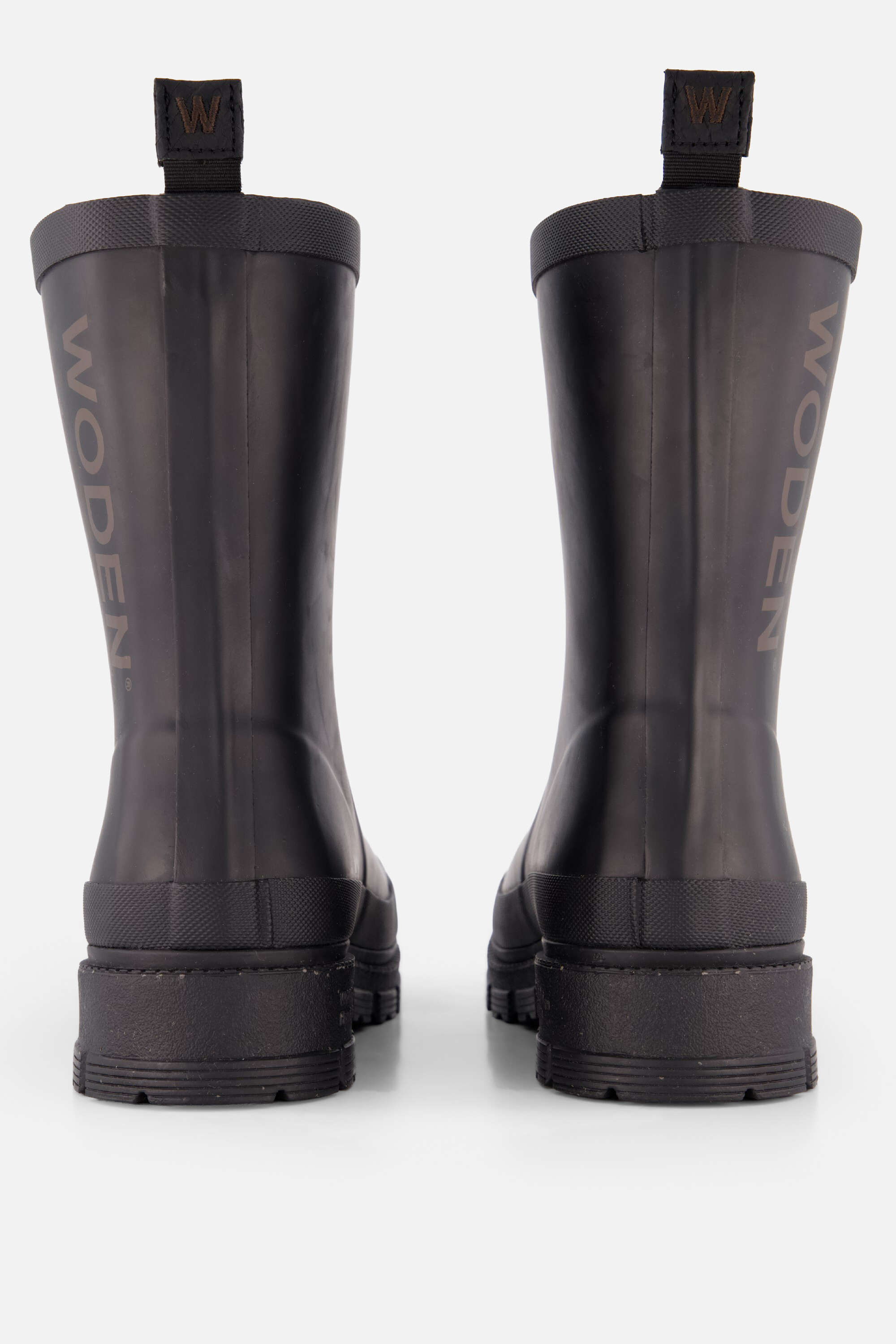 Woden Lia waterproof regenlaarzen zwart