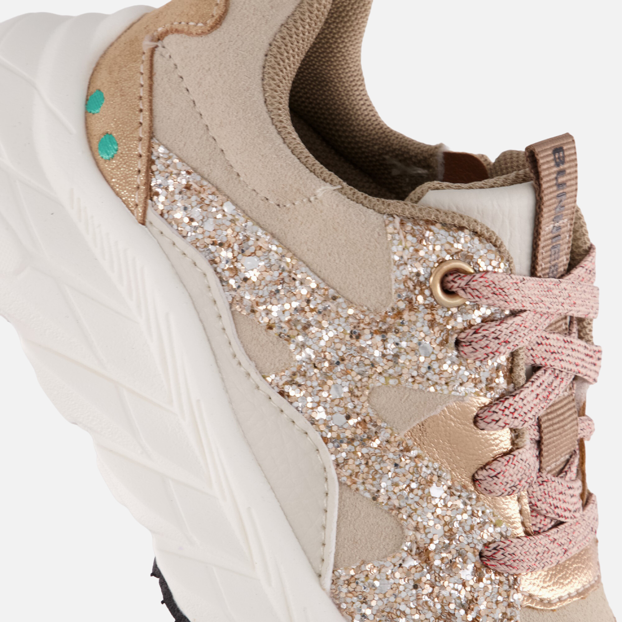 BunniesJR Roxy Rush Sneakers roze Leer afbeelding 4