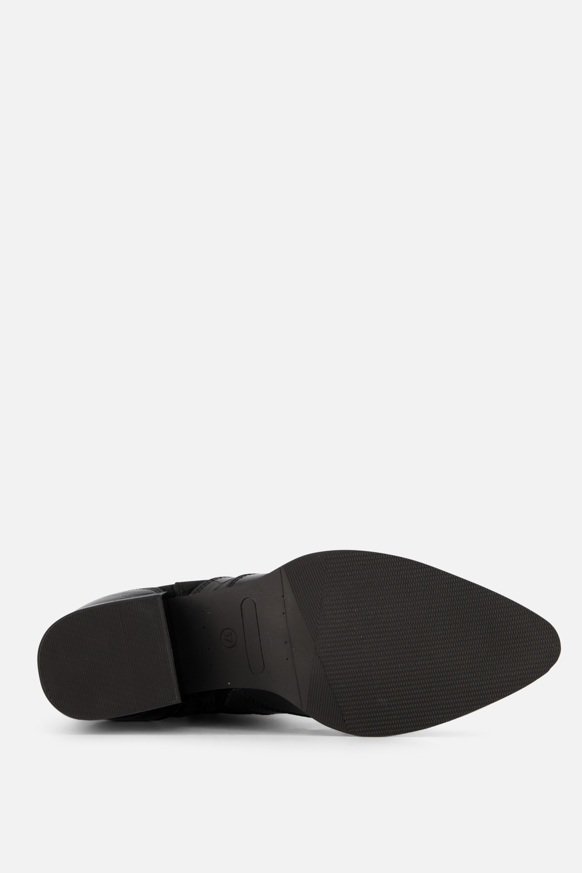 Linea Zeta Cowboylaarzen zwart Leer afbeelding 3