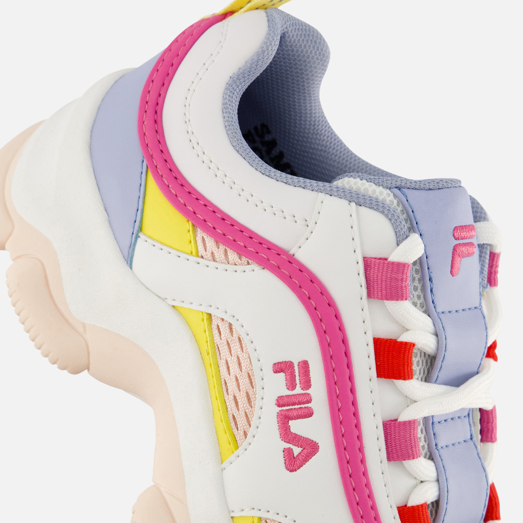 Fila Strada Dreamster Sneakers wit Imitatieleer afbeelding 4