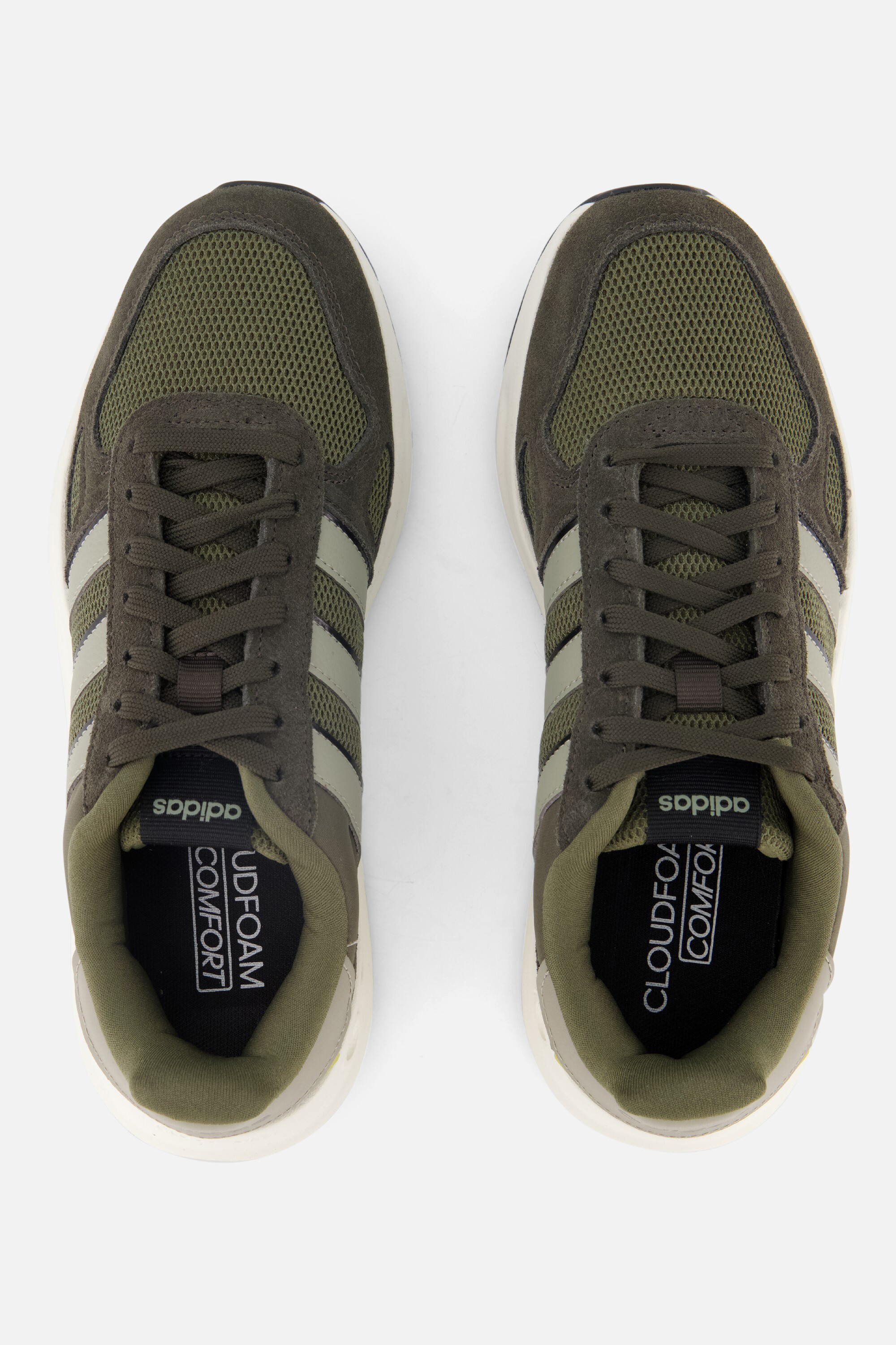Adidas Run 84 Sneakers bruin Textiel afbeelding 3