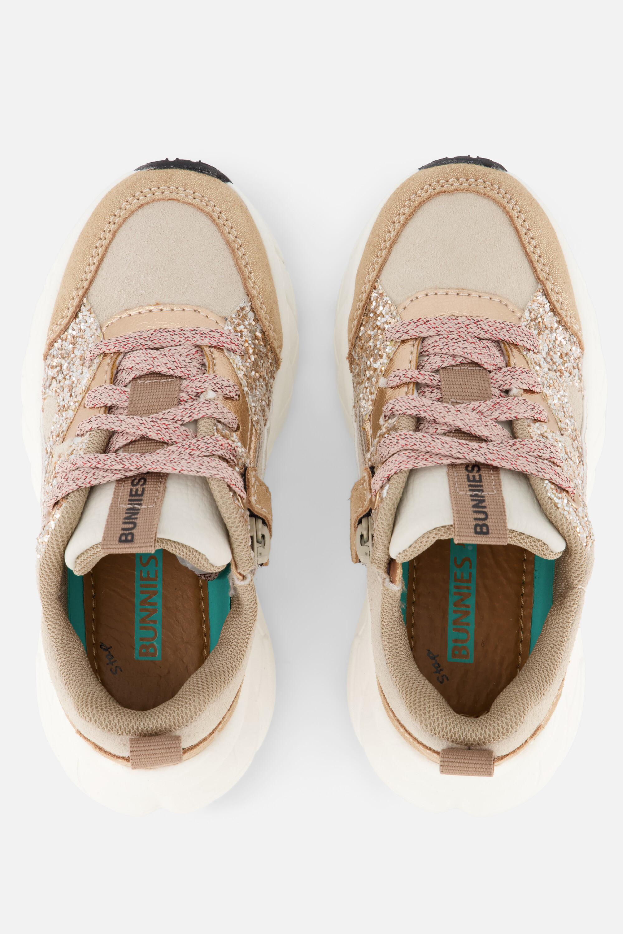 BunniesJR Roxy Rush Sneakers roze Leer afbeelding 2