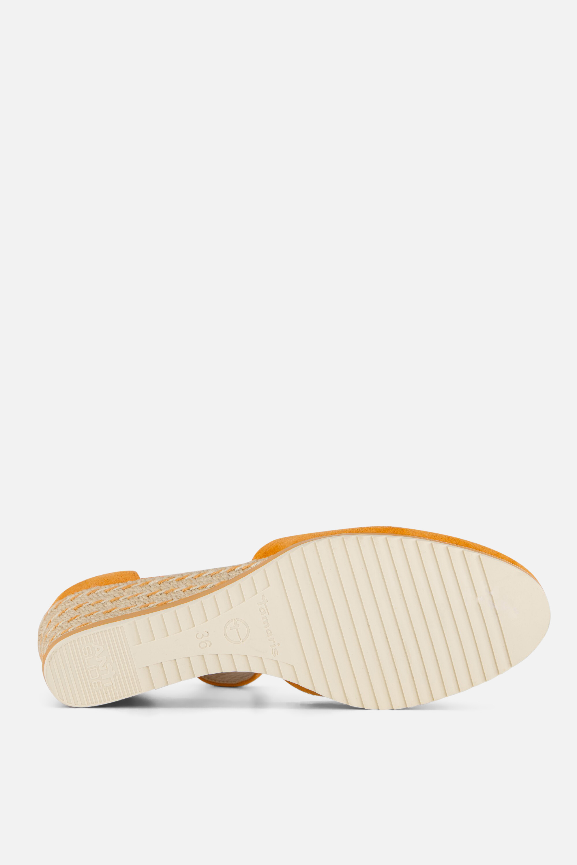 Tamaris Espadrilles oranje Leer afbeelding 3