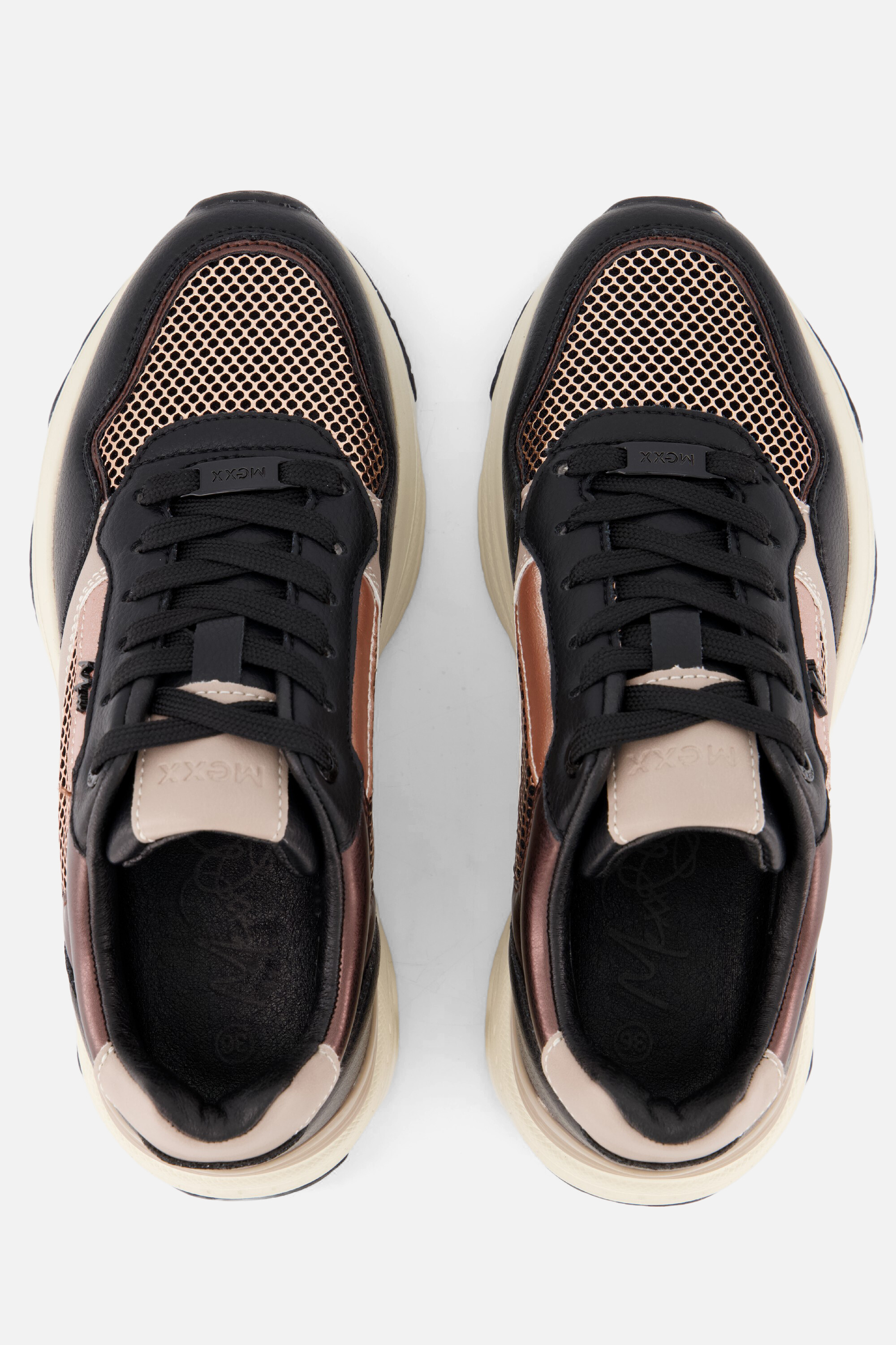 Mexx Radja Pax Sneakers zwart Synthetisch afbeelding 2