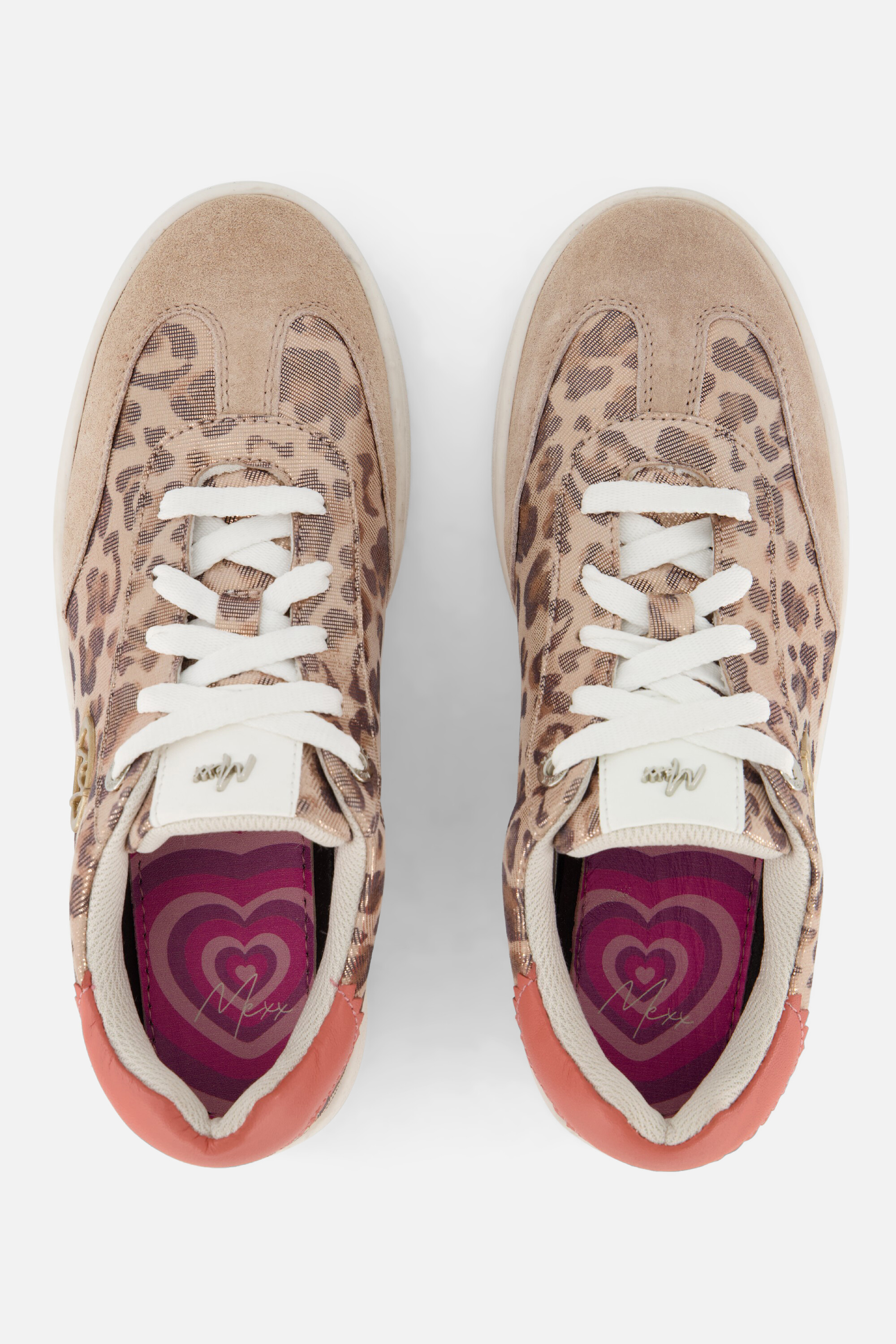 Mexx Proxy Pien Sneakers roze Leer afbeelding 3