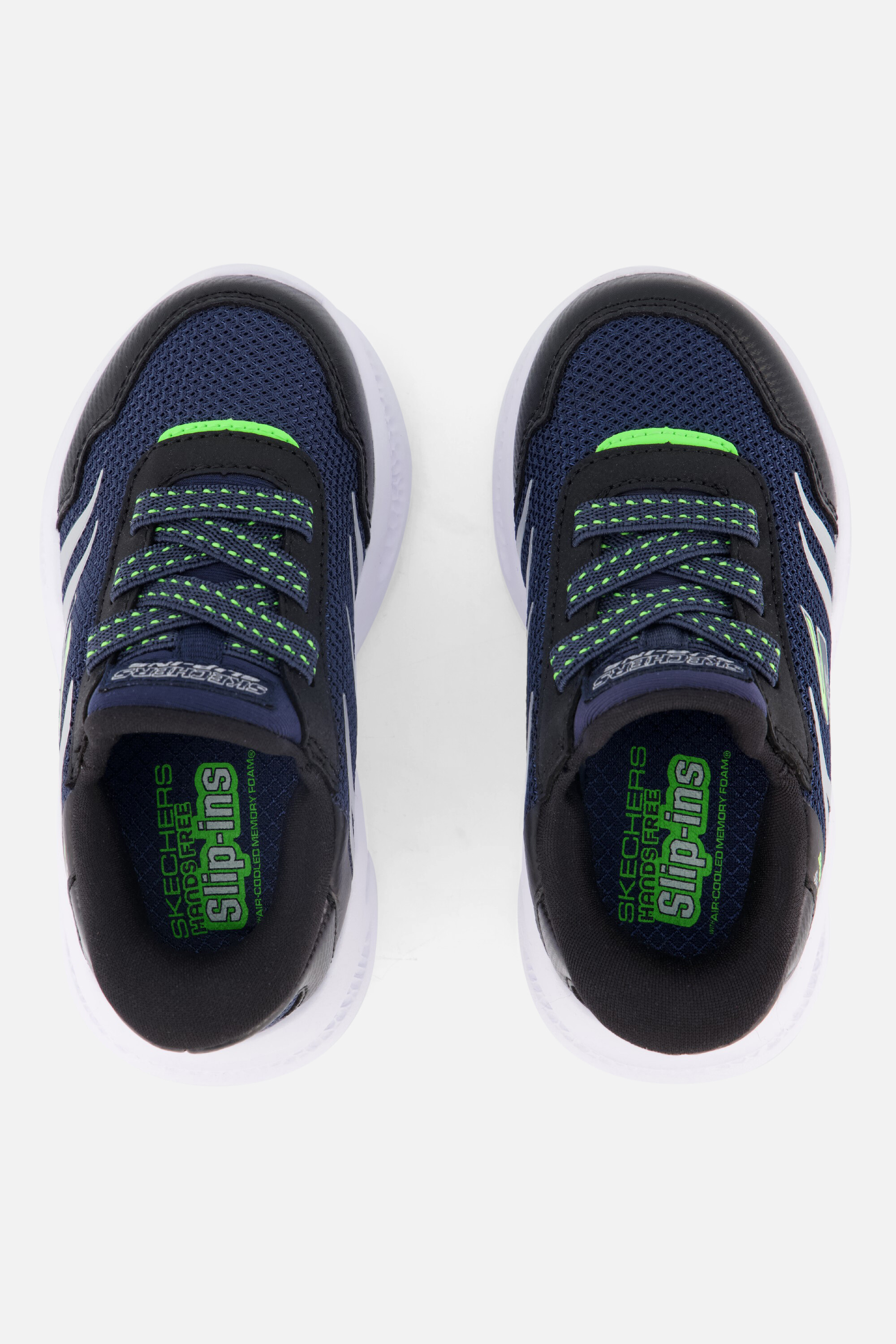 Skechers Meteor Lights Slip-ins Sneakers blauw afbeelding 2