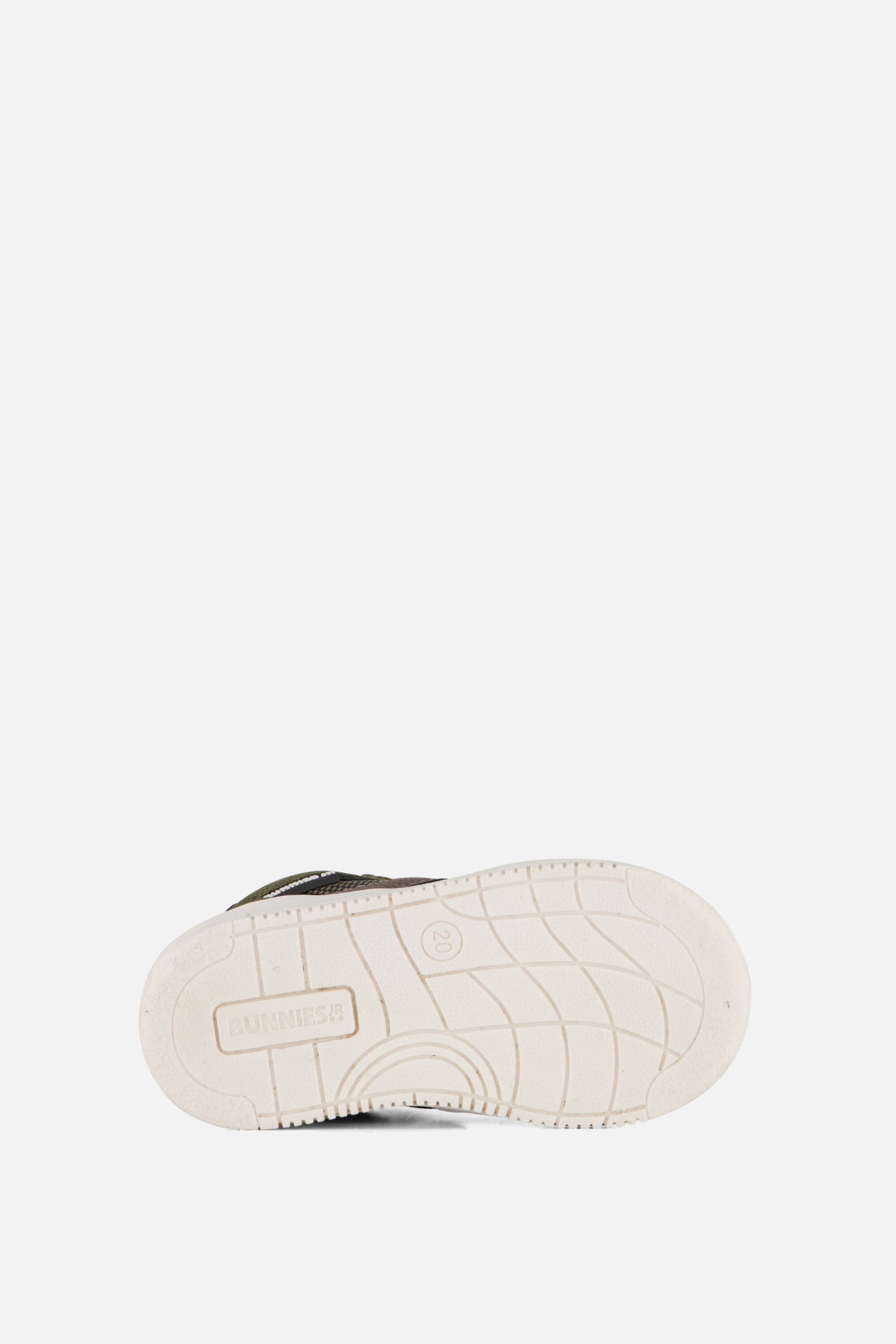 BunniesJR Moos Mellow Sneakers groen Leer afbeelding 3