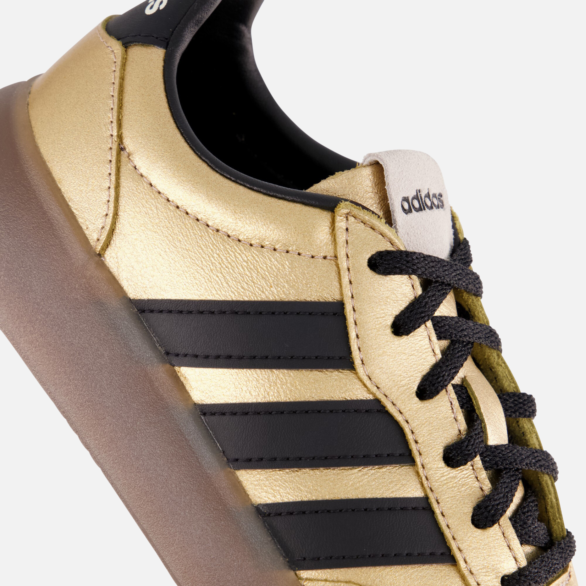 Adidas Barreda Decode Lux Sneakers goud Leer afbeelding 4