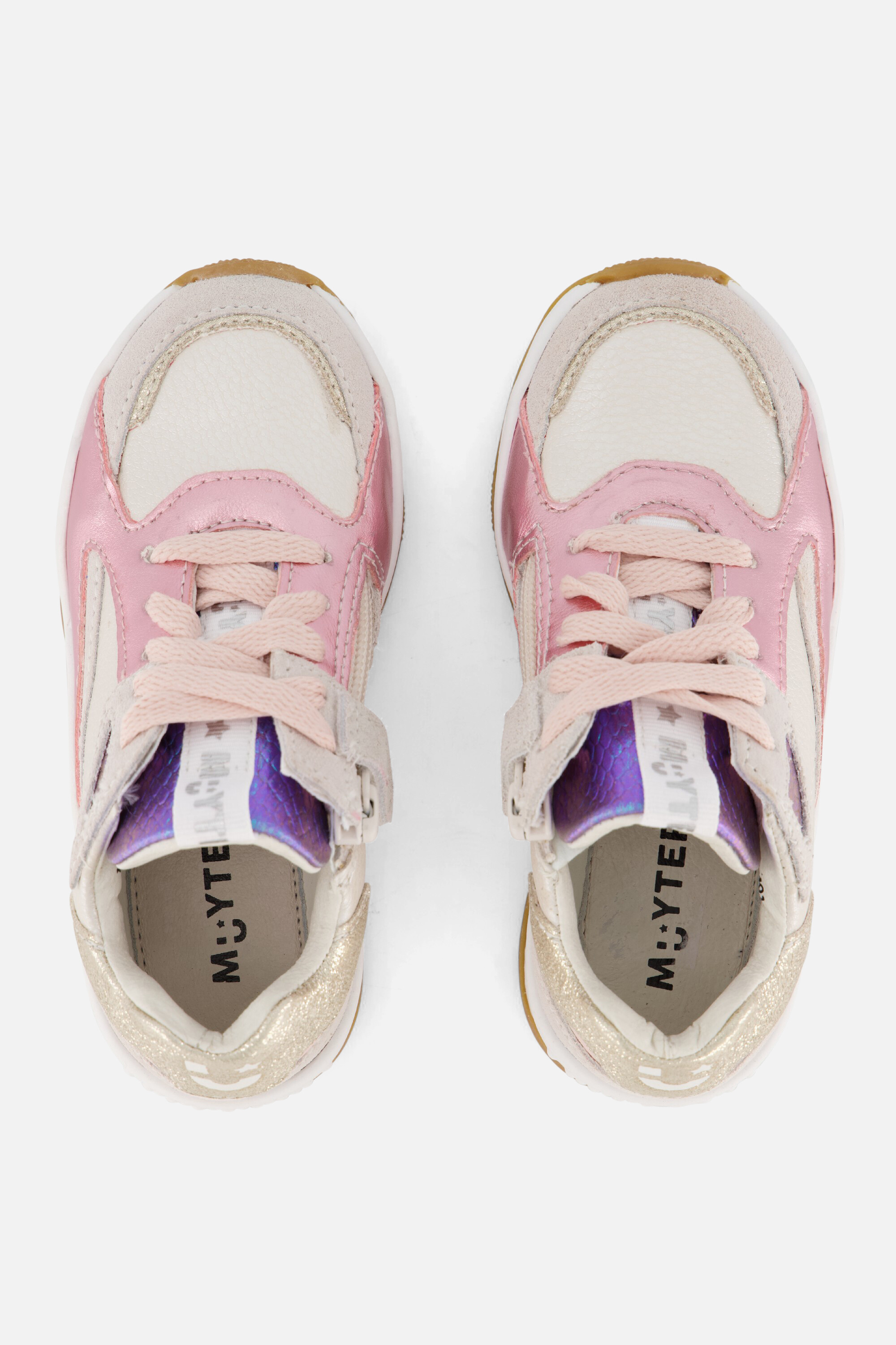 Muyters Sneakers roze Leer afbeelding 2