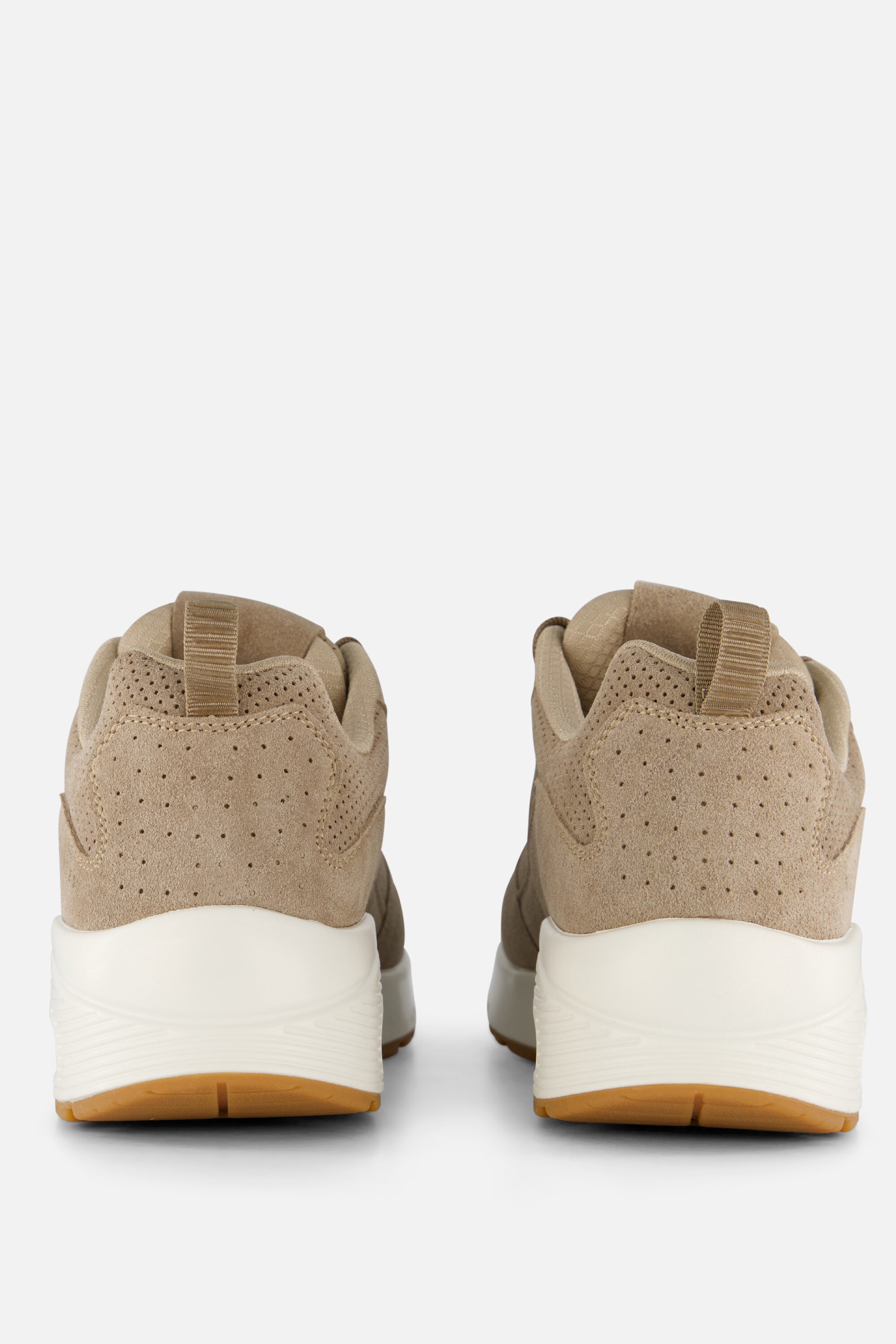 Skechers Uno Stand On Air sneakers taupe Suede afbeelding 2
