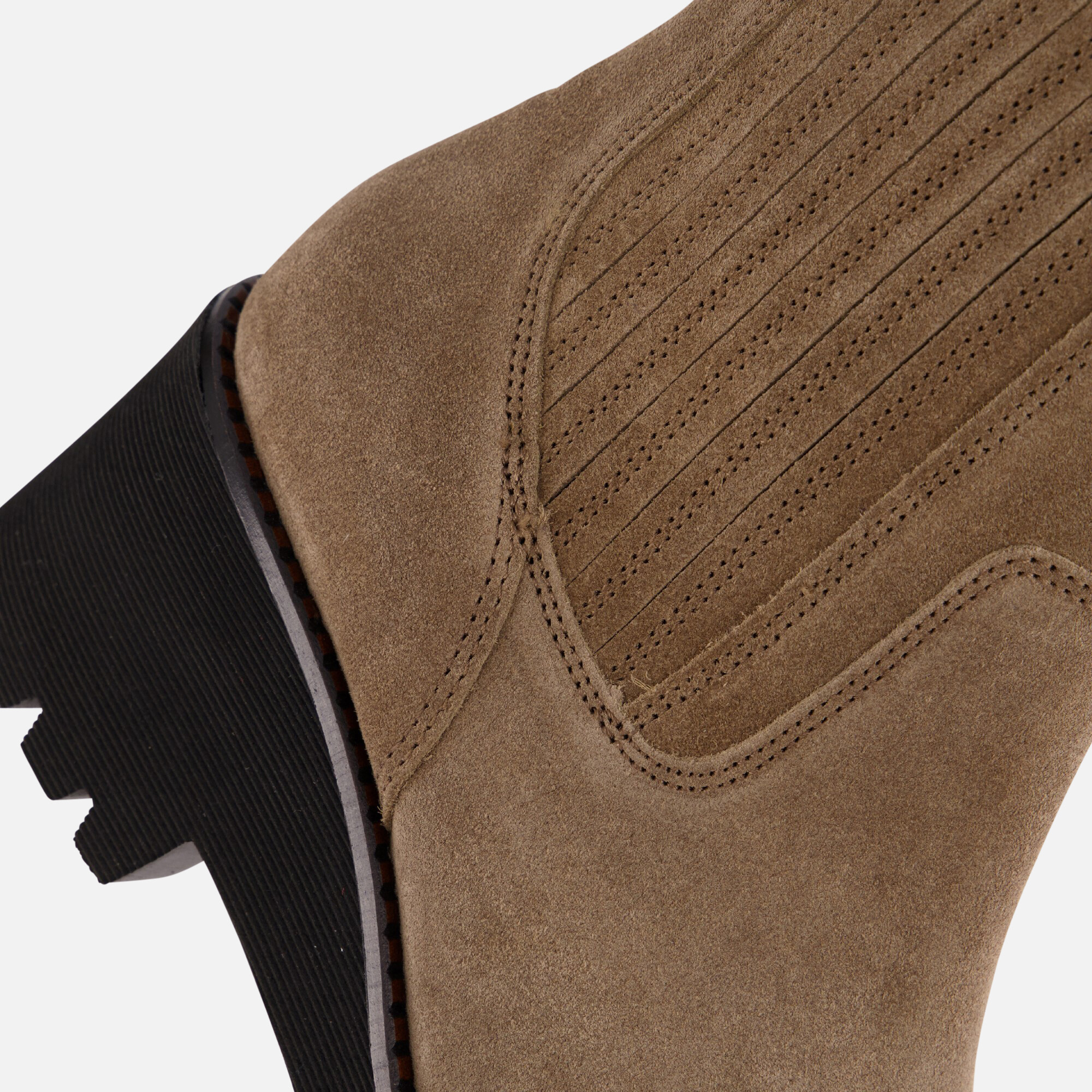Gabor Chelsea boots taupe Suede afbeelding 4