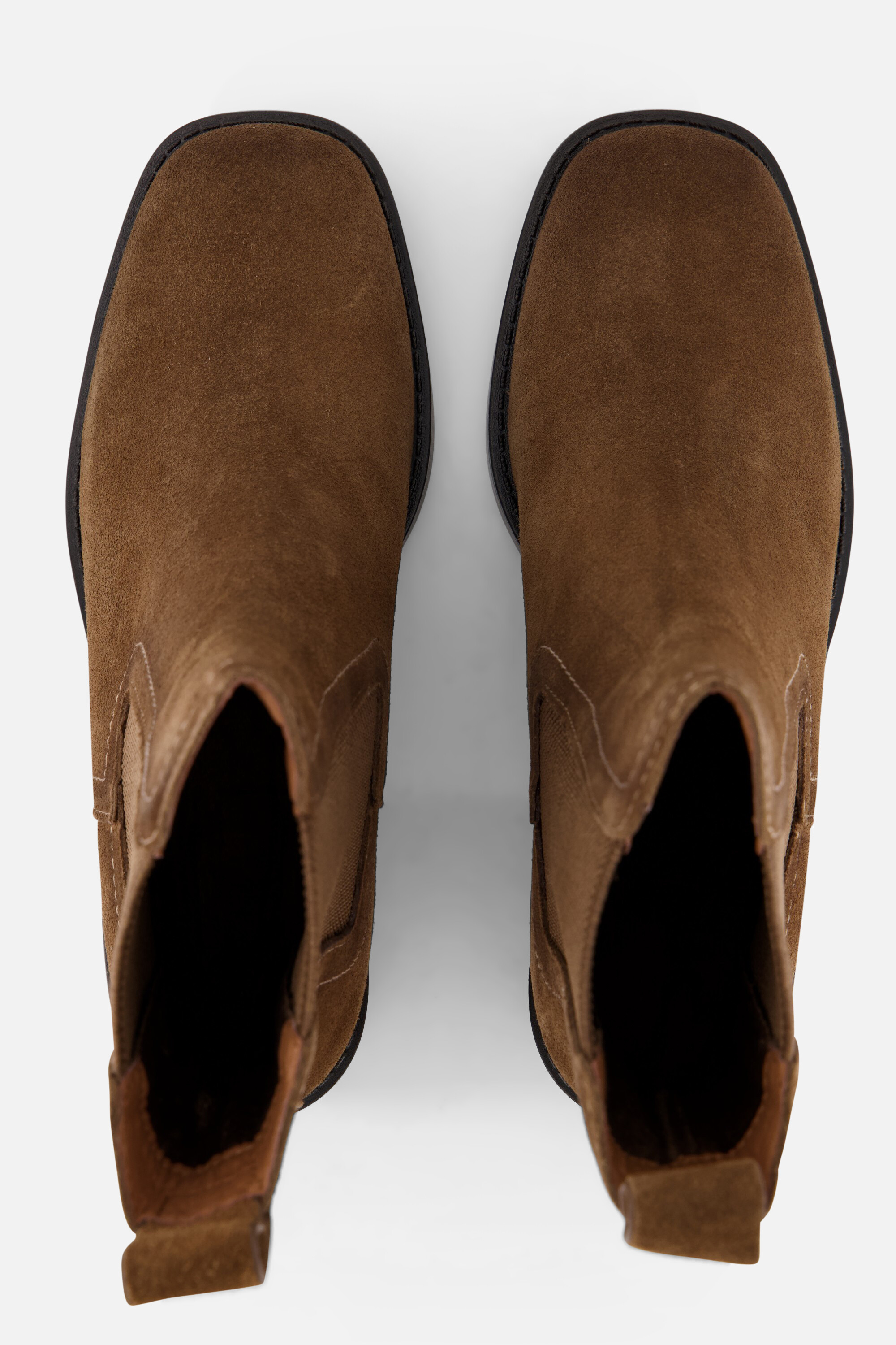 Tamaris Chelsea boots cognac Textiel afbeelding 2
