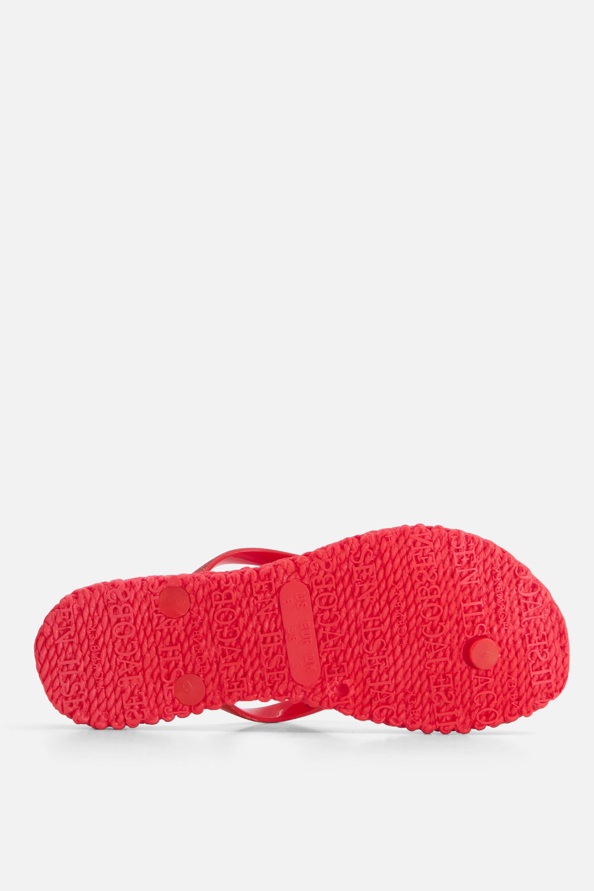 Ilse Jacobsen Cheerful01 Slippers rood Rubber afbeelding 2