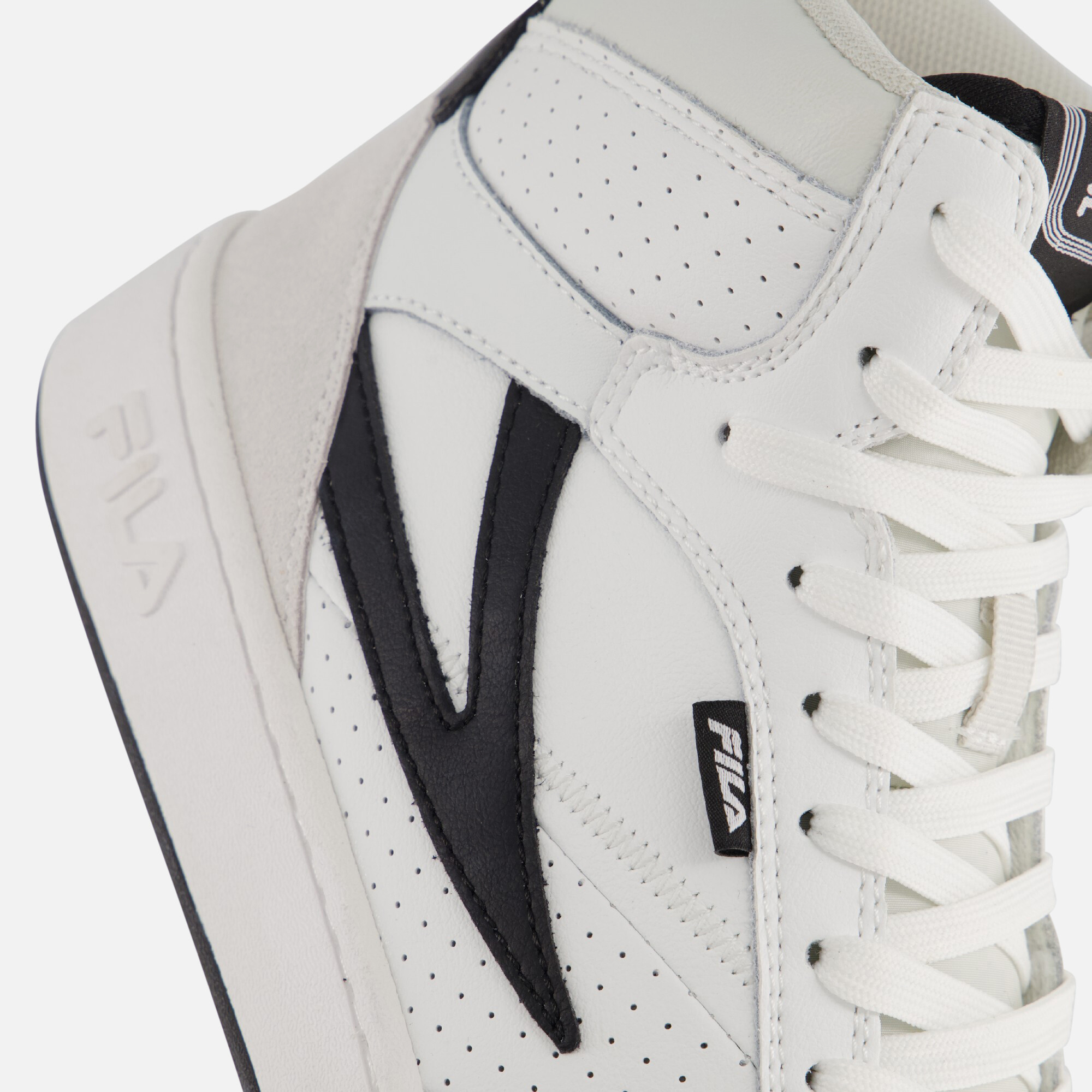 Fila Sevaro Mid Sneakers wit Leer afbeelding 4