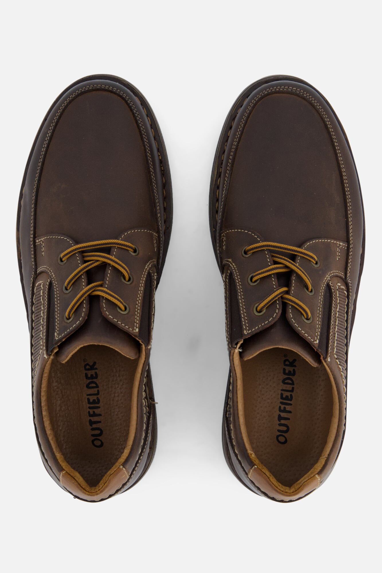 Outfielder Veterschoenen bruin Leer afbeelding 3