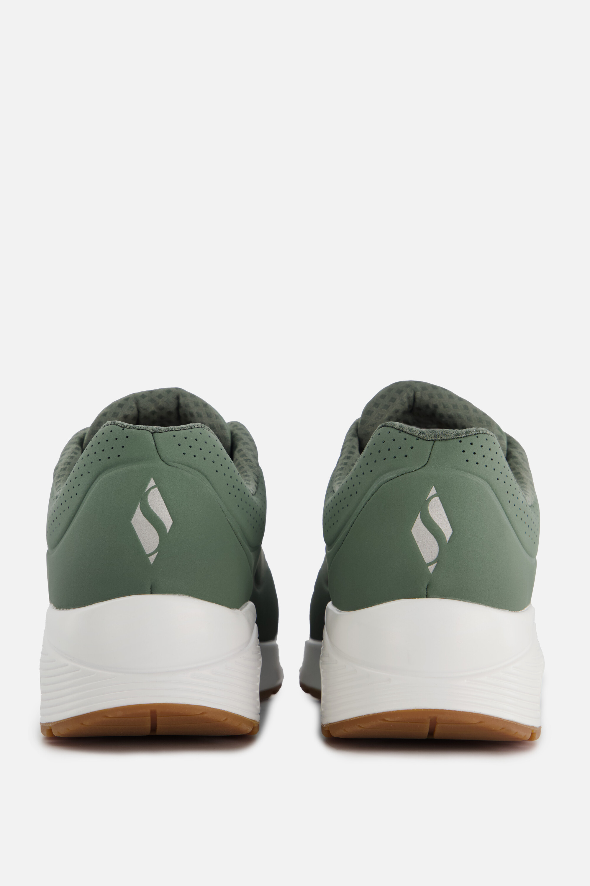 Skechers Uno Stand On Air groen Imitatieleer afbeelding 2