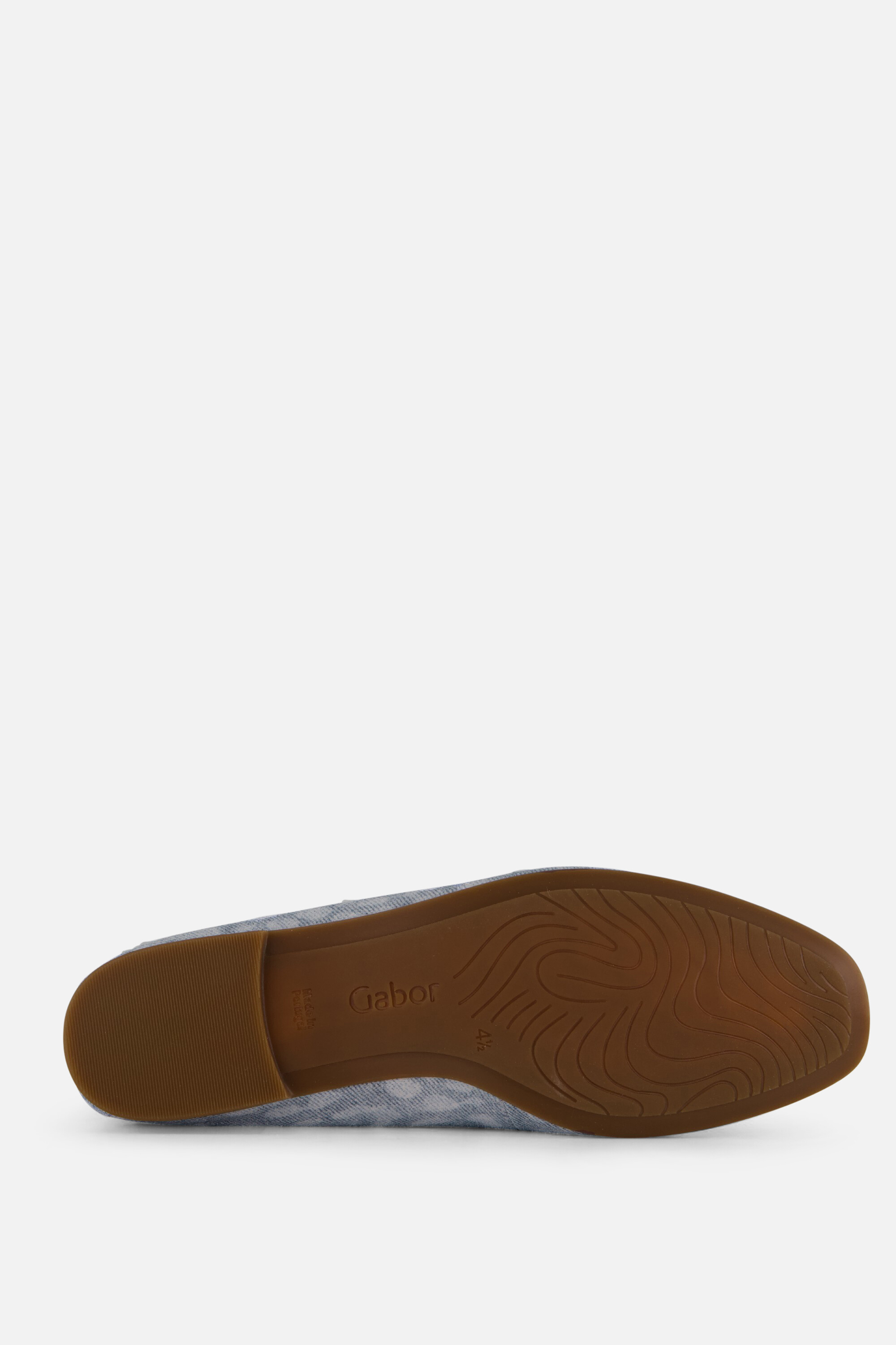 Gabor Leopard Instappers blauw Synthetisch afbeelding 3