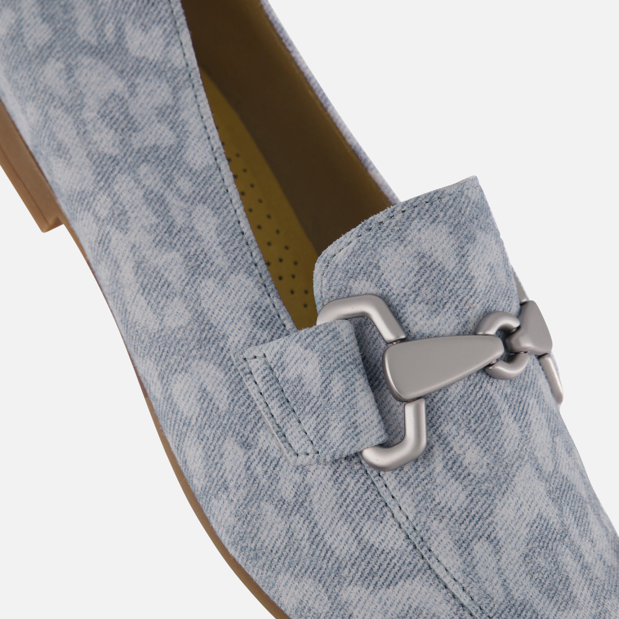 Gabor Leopard Instappers blauw Synthetisch afbeelding 4
