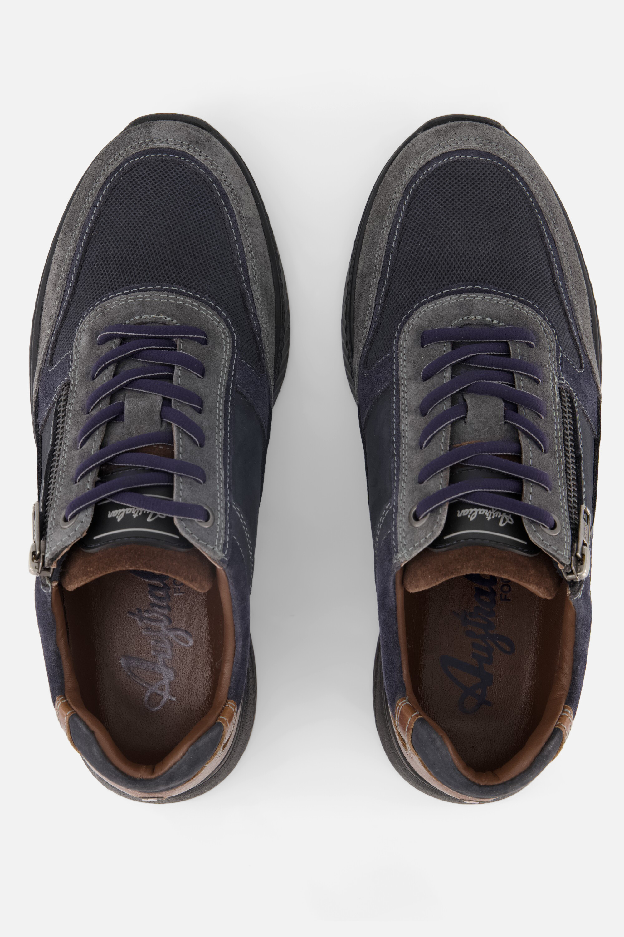 Australian Maurizio Sneakers blauw Leer afbeelding 3