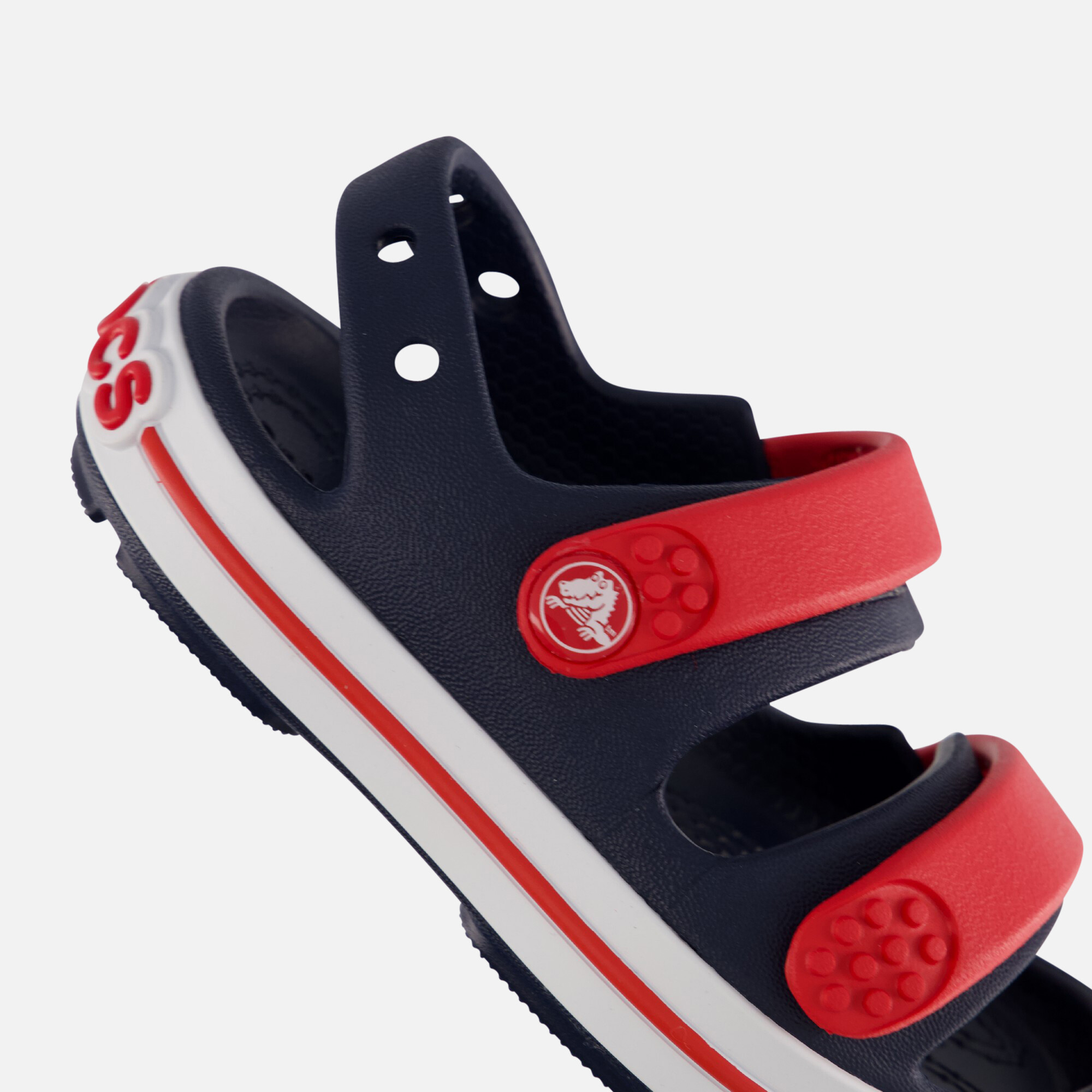 Crocs Crocband Cruiser Slippers blauw Rubber afbeelding 3