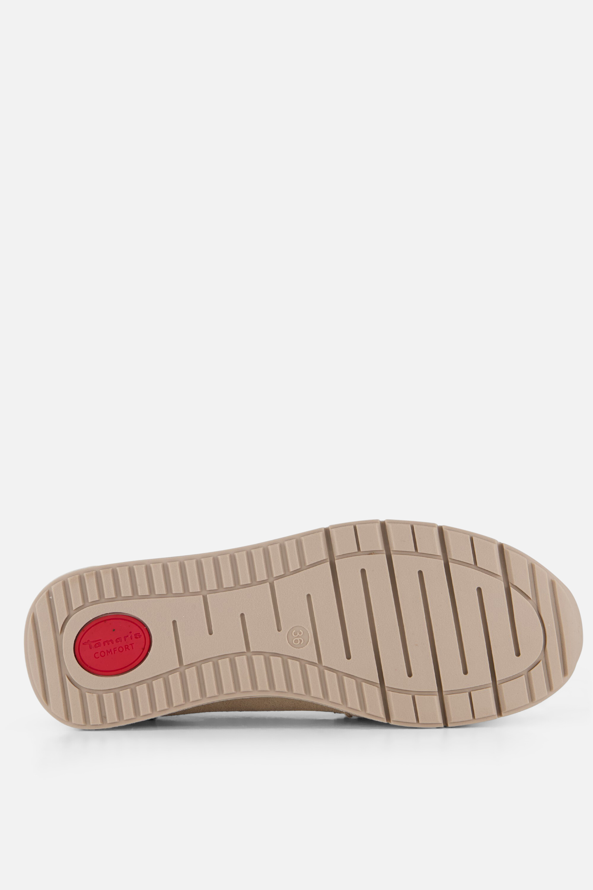 Tamaris Comfort Instappers beige Leer afbeelding 3