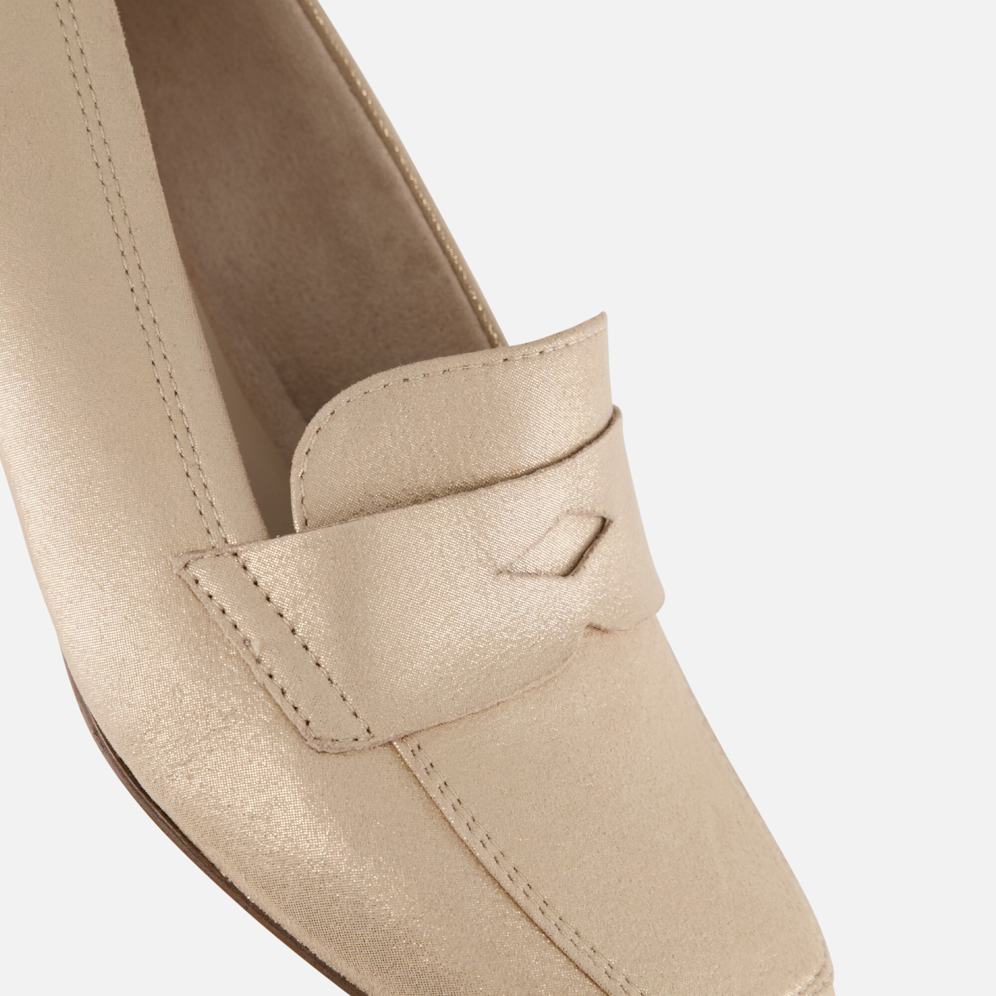Tamaris Trotteur Instappers beige Leer afbeelding 4