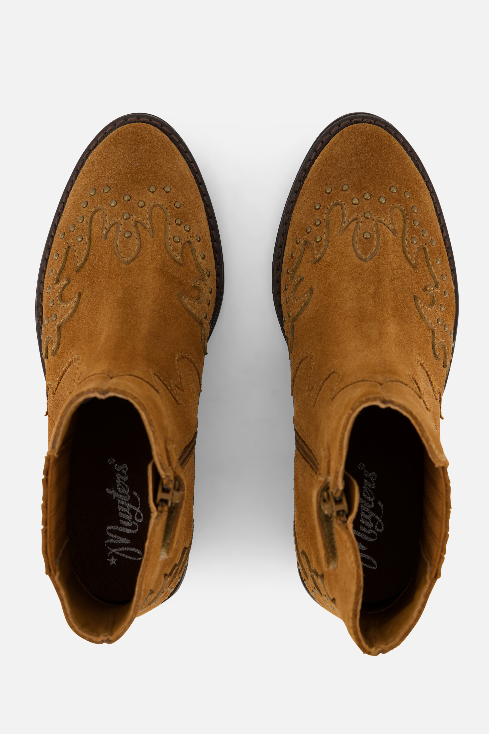 Muyters Cowboylaarzen cognac Leer afbeelding 2