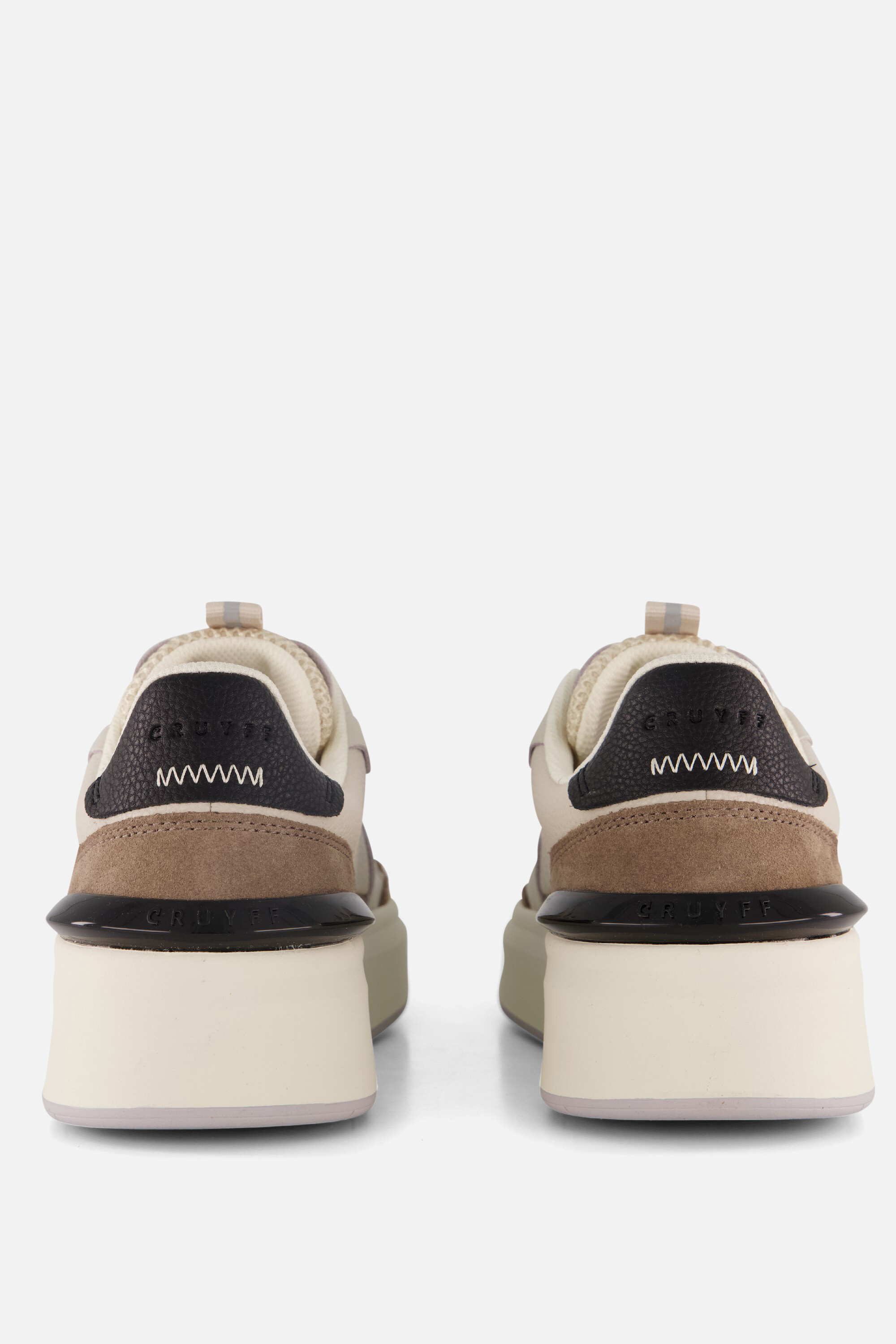 Cruyff Endorsed Tennis Sneakers beige Leer afbeelding 2