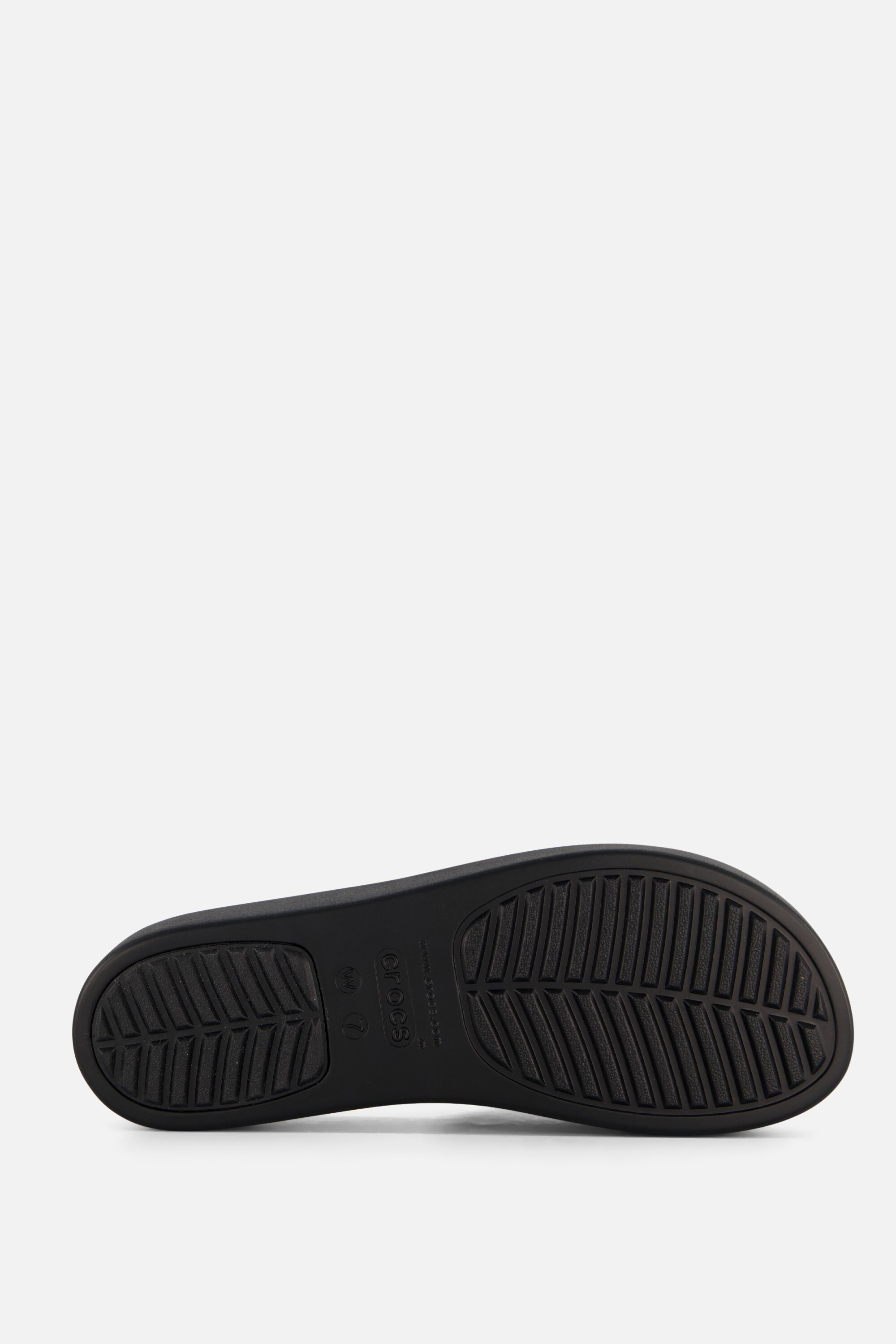 Crocs Brooklyn Slide Slippers zwart Rubber afbeelding 2