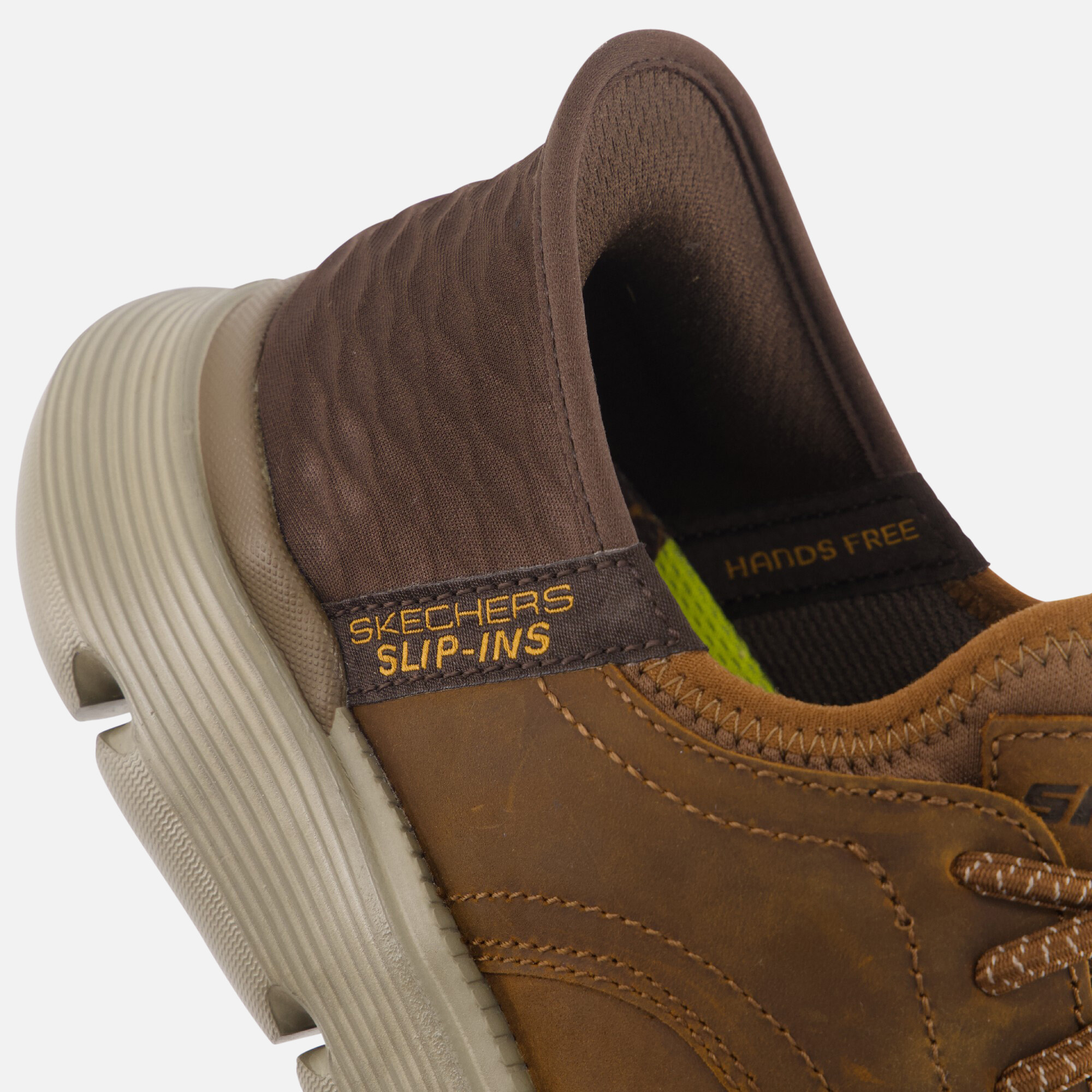 Skechers Garza Gervin Slip-ins Instappers bruin afbeelding 4