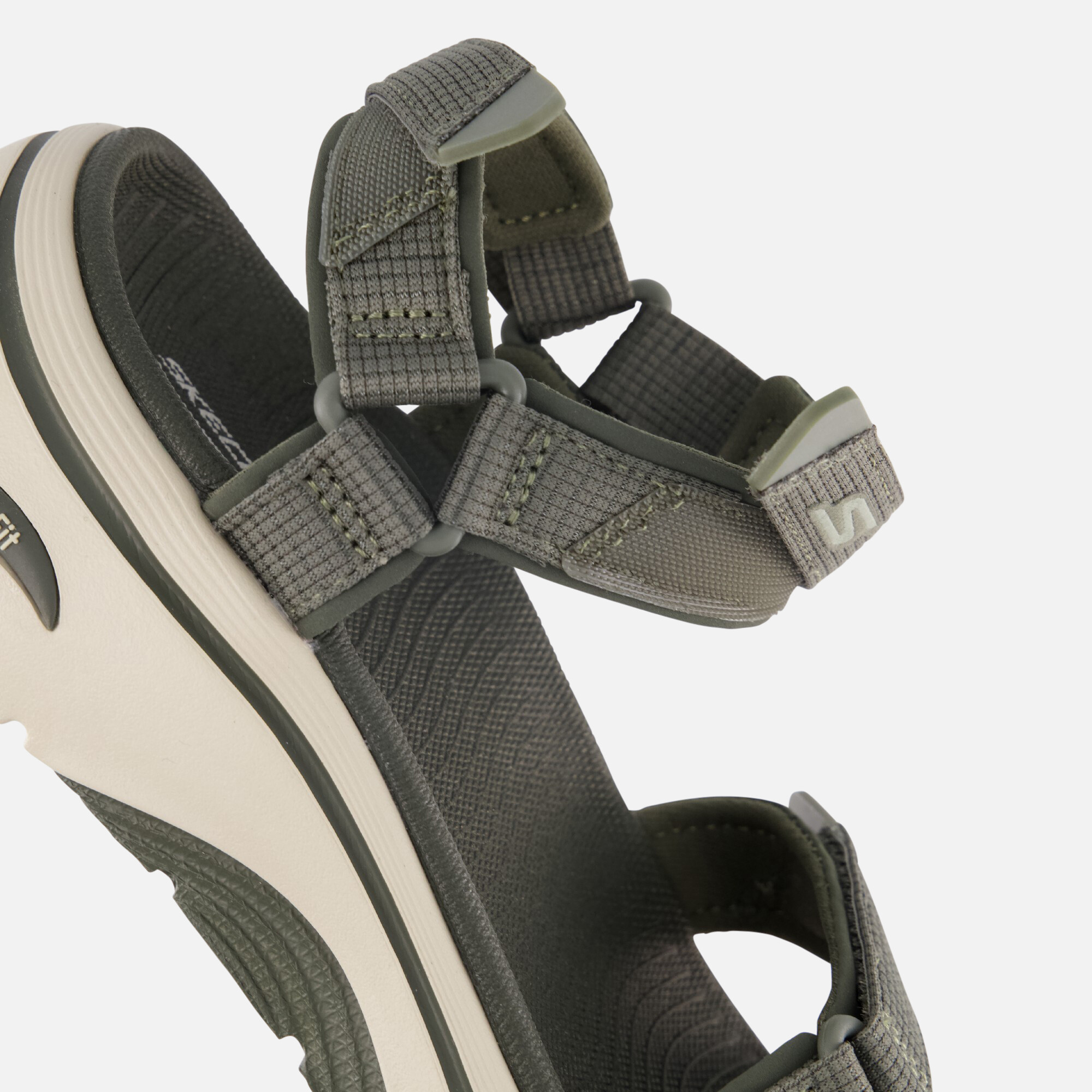 Skechers Arch Fit Sandalen groen Textiel afbeelding 3