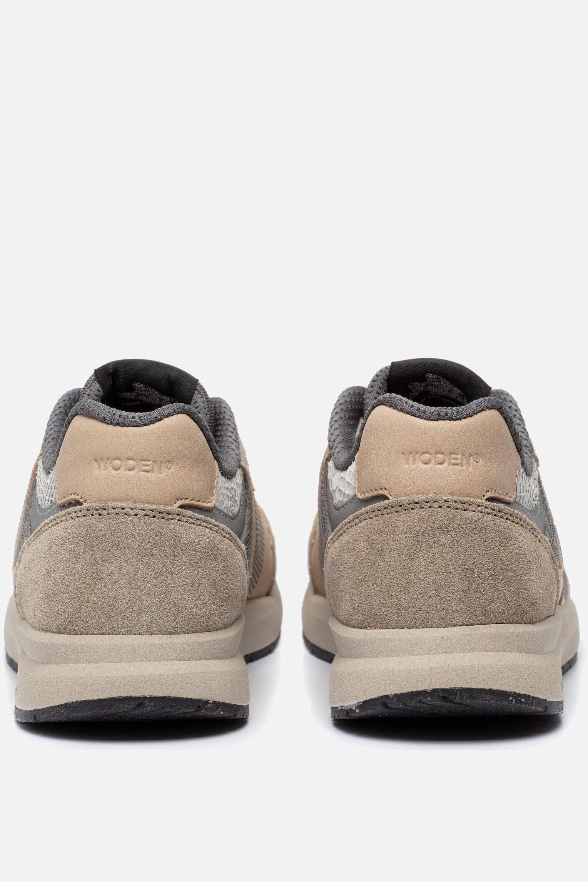 Woden Rigmor Sneakers beige Suede afbeelding 2