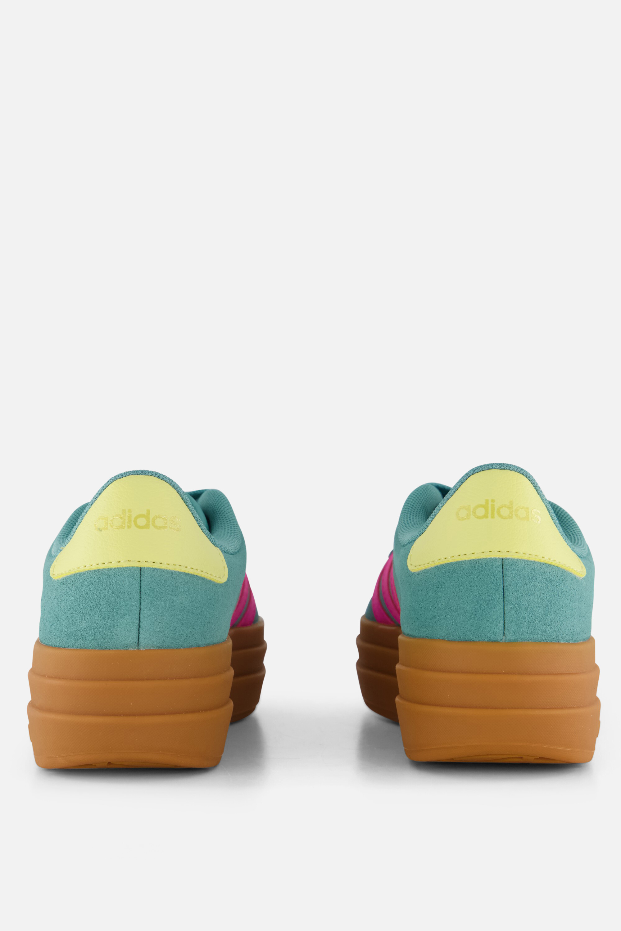 Adidas VL Court Bold Sneakers groen Suede afbeelding 2