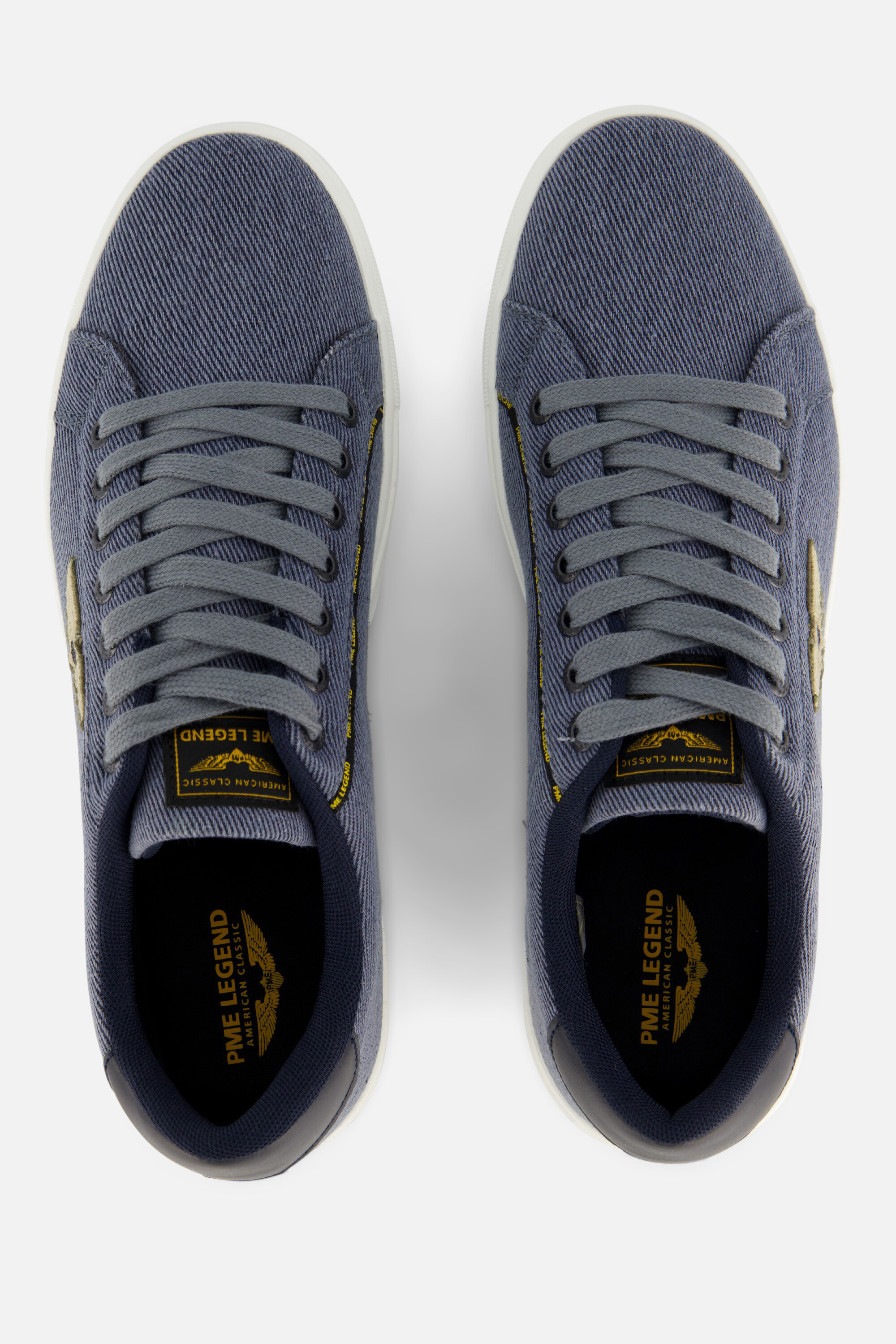 PME Legend Beechburd Sneakers blauw Textiel afbeelding 2